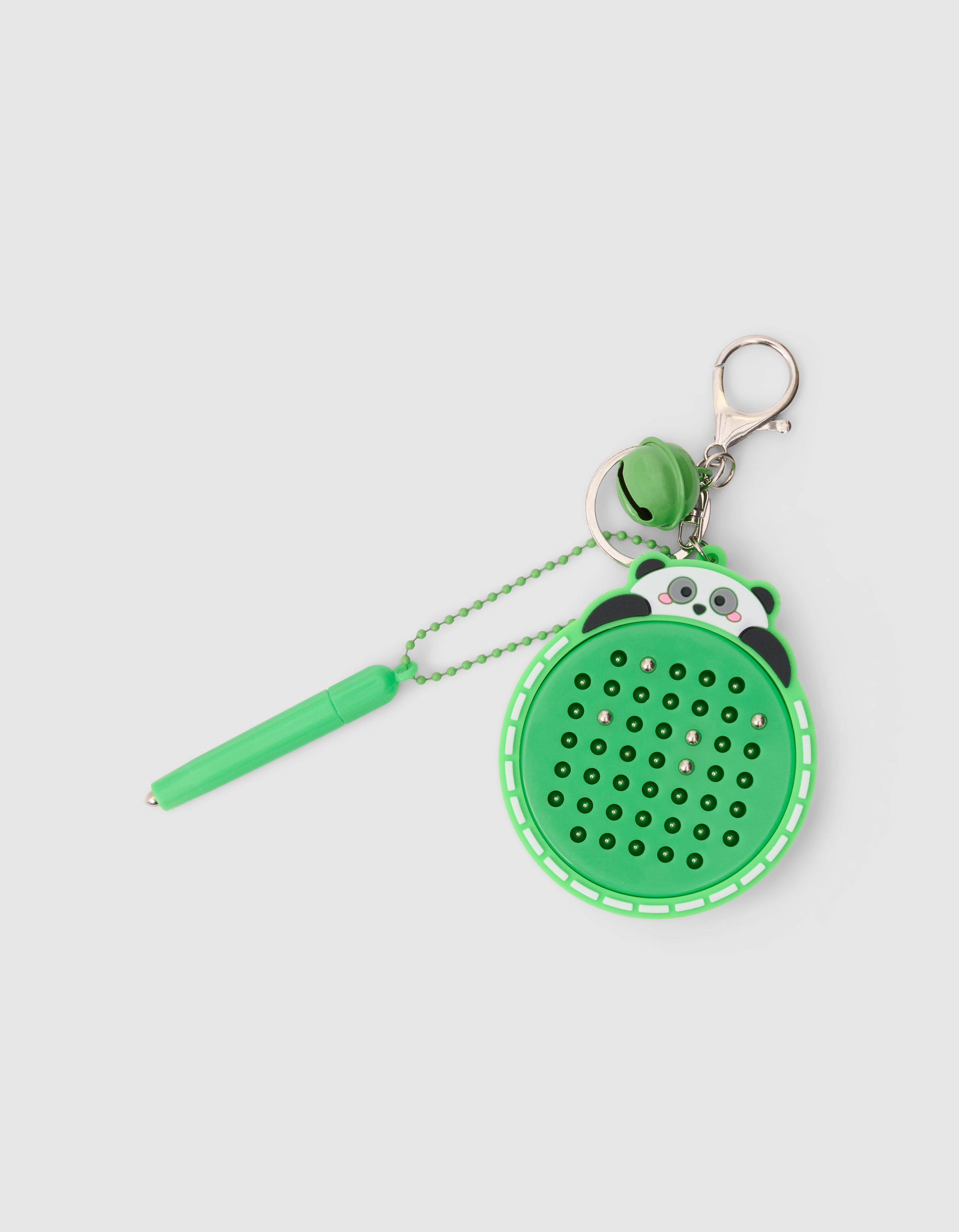 Panda-Schlüsselanhänger Grün SHOEBY ACCESSOIRES