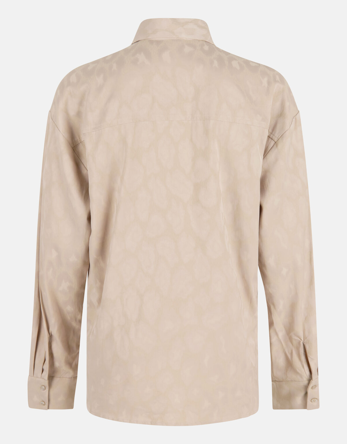 Satin-Tierbluse Sand SHOEBY WOMEN