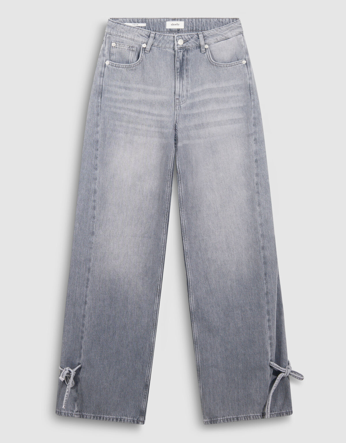 Strik Straight Fit Jeans Grau SHOEBY WOMEN