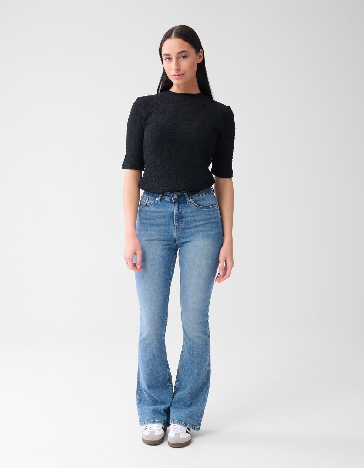 Ausgestellte Denim-Jeans Mediumstone L34 SHOEBY WOMEN