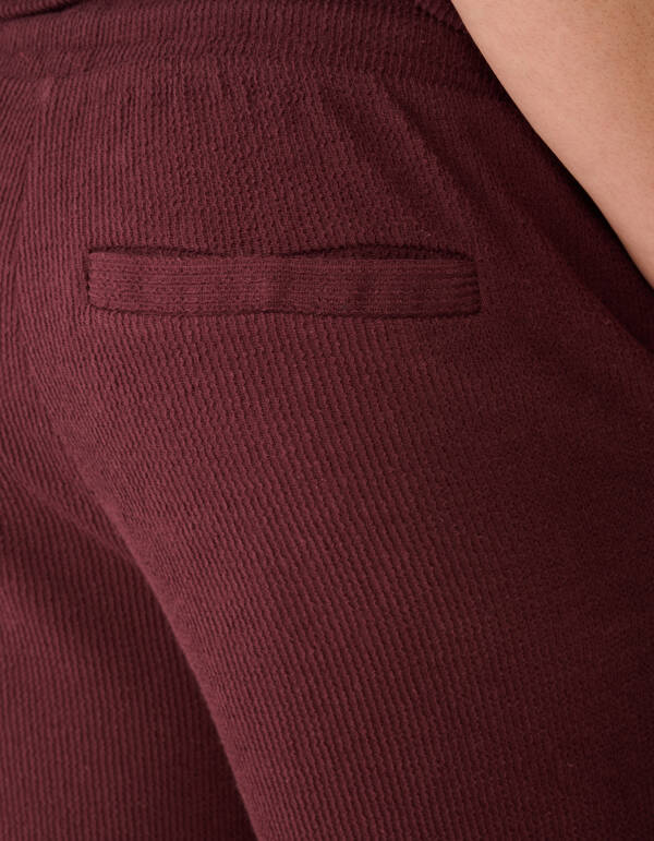 Rippe Kurz Dunkelrot SHOEBY MEN