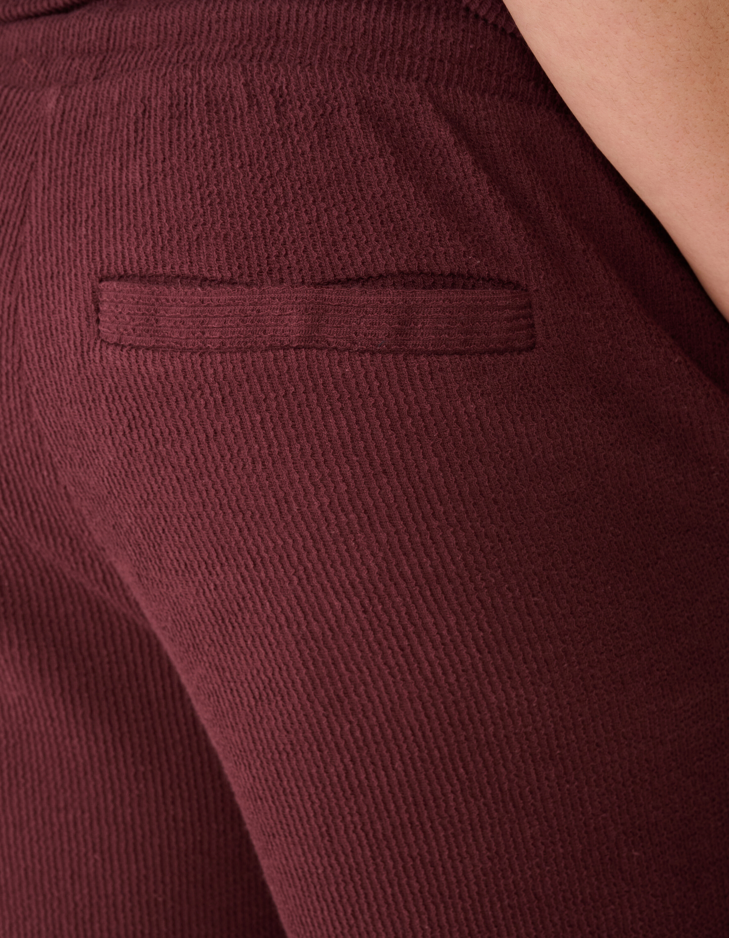 Rippe Kurz Dunkelrot SHOEBY MEN