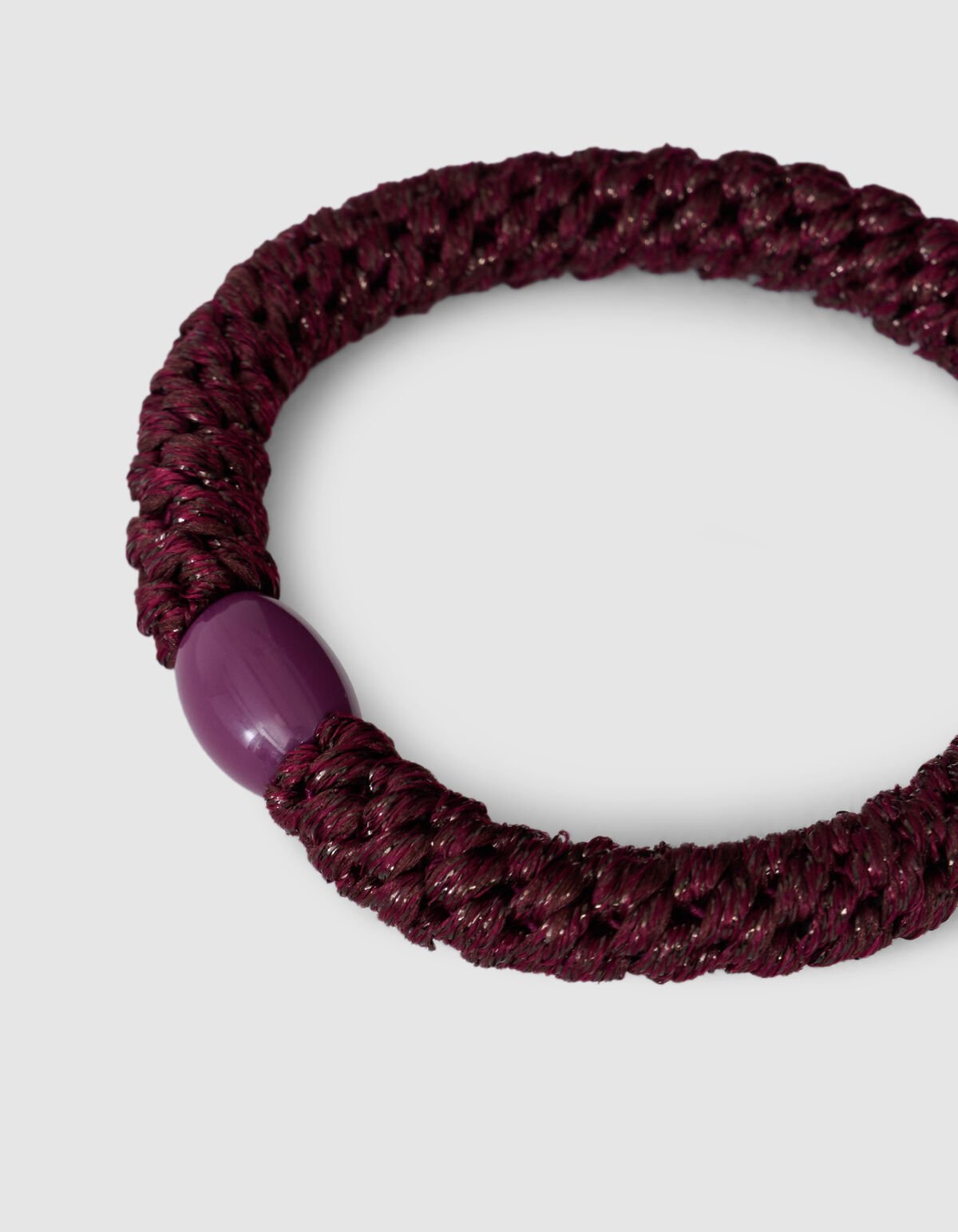 Lurex Haargummi, Dunkelviolett SHOEBY ACCESSOIRES