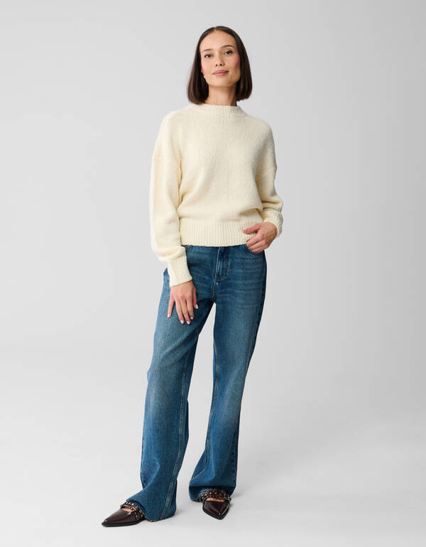 Weit geschnittene Jeans Extra Lang Dunkelblau SHOEBY WOMEN