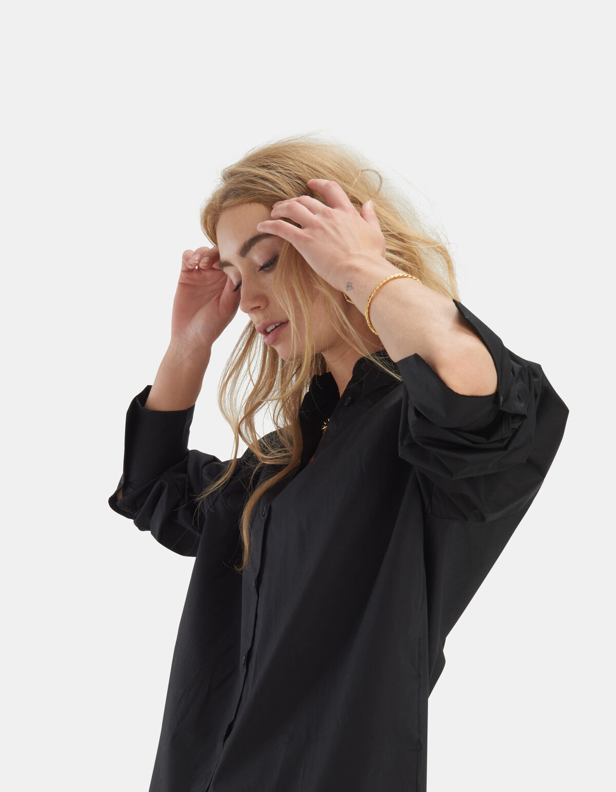 Schwarze Bluse EKSEPT