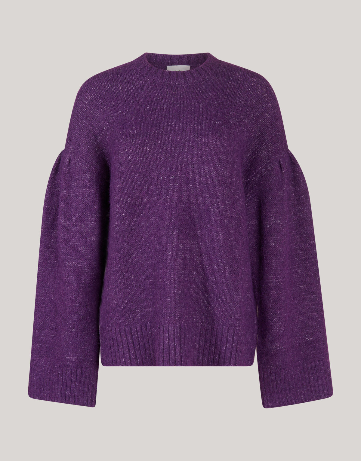 Pullover mit geraden Ärmeln Dunkelviolett SHOEBY WOMEN