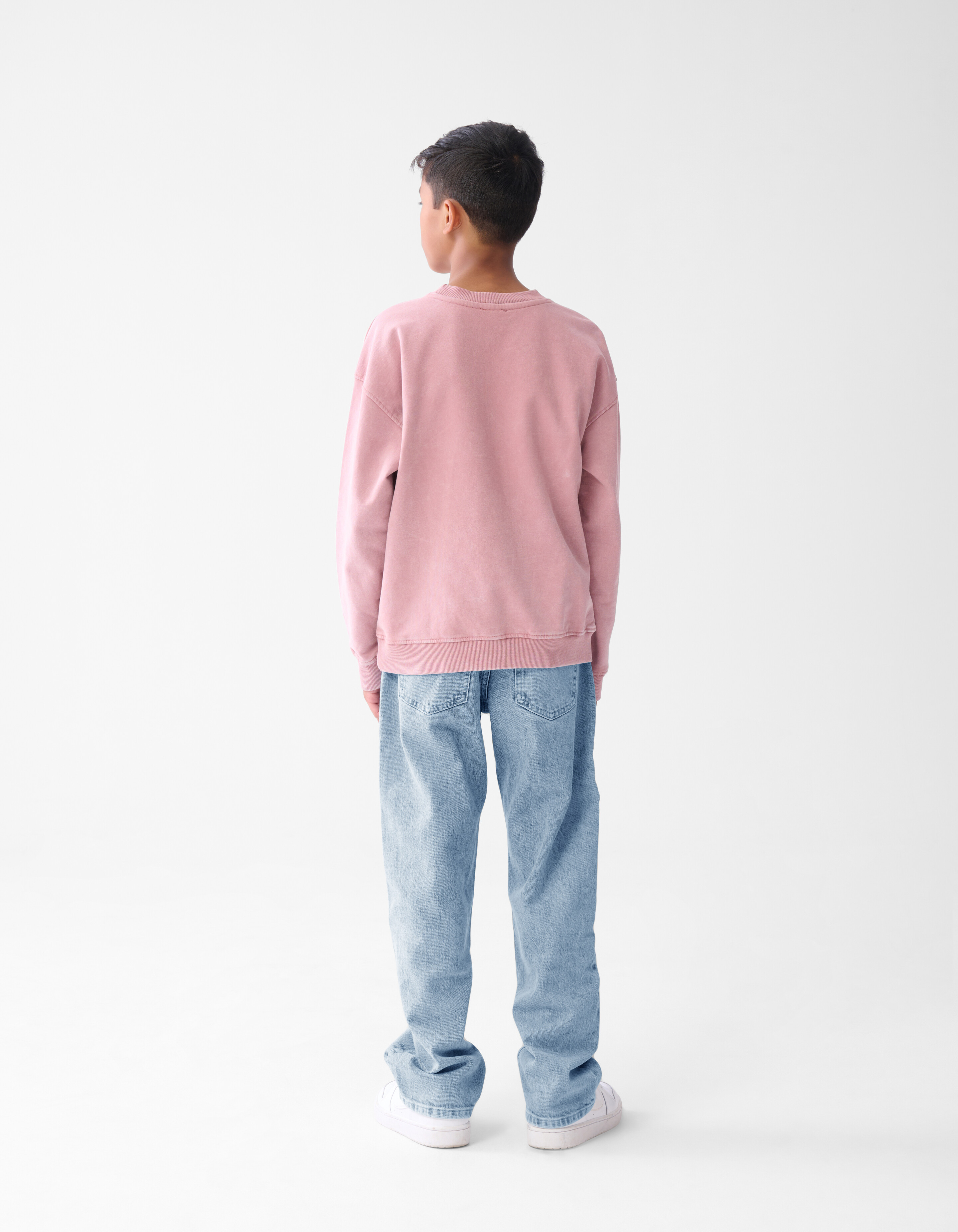 Baggy Fit Jeans Gebleicht SHOEBY BOYS
