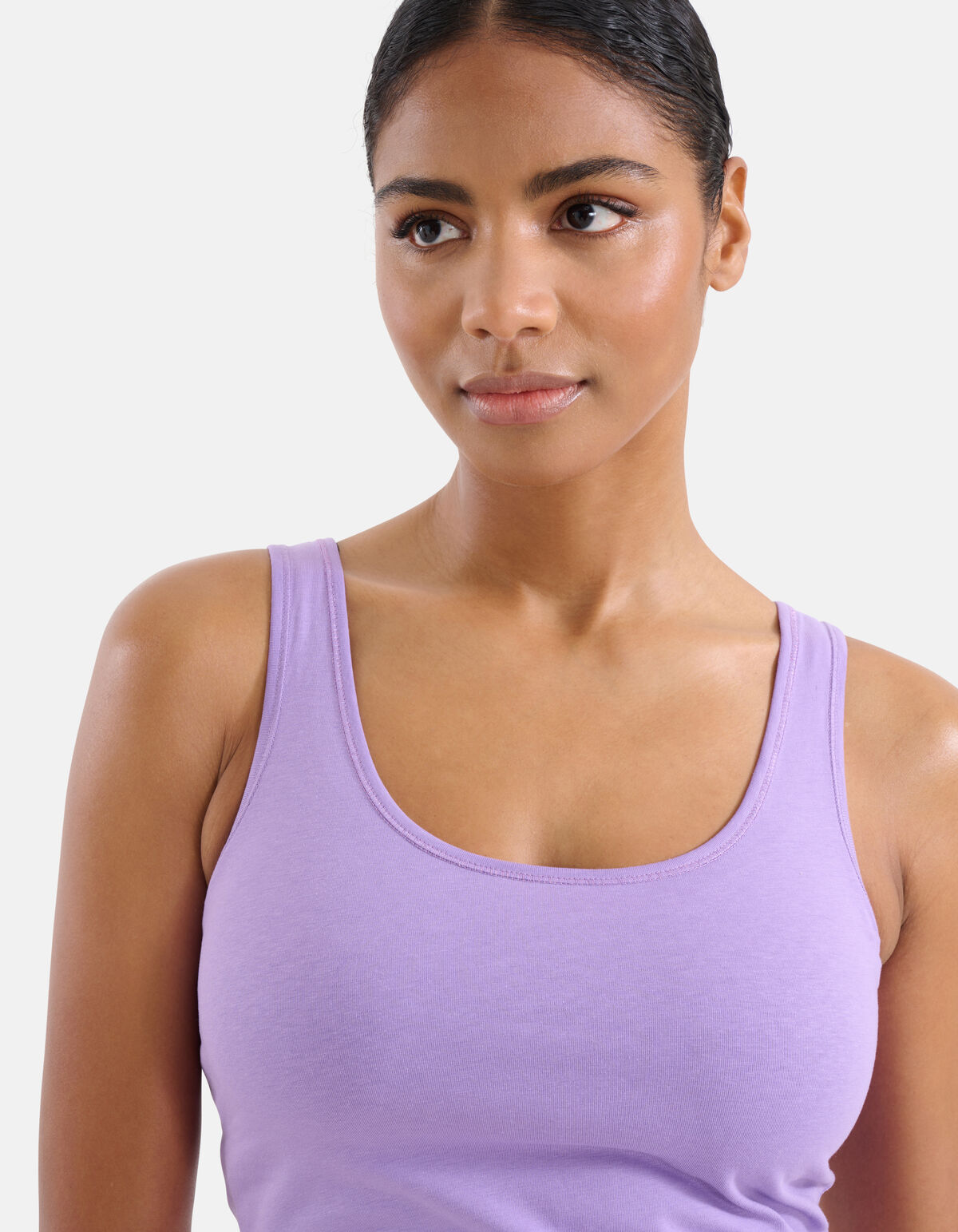 Basis Tanktop Paars SHOEBY WOMEN