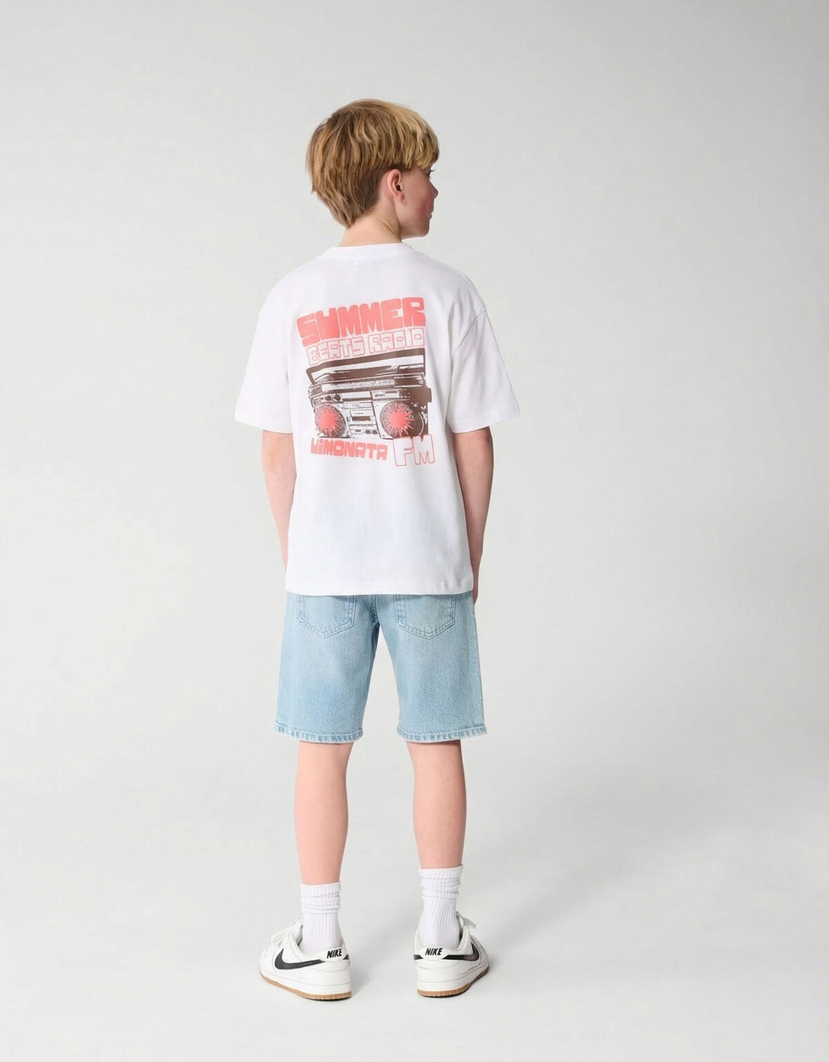 Limonata Artwork T-Shirt Wei&szlig; SHOEBY BOYS