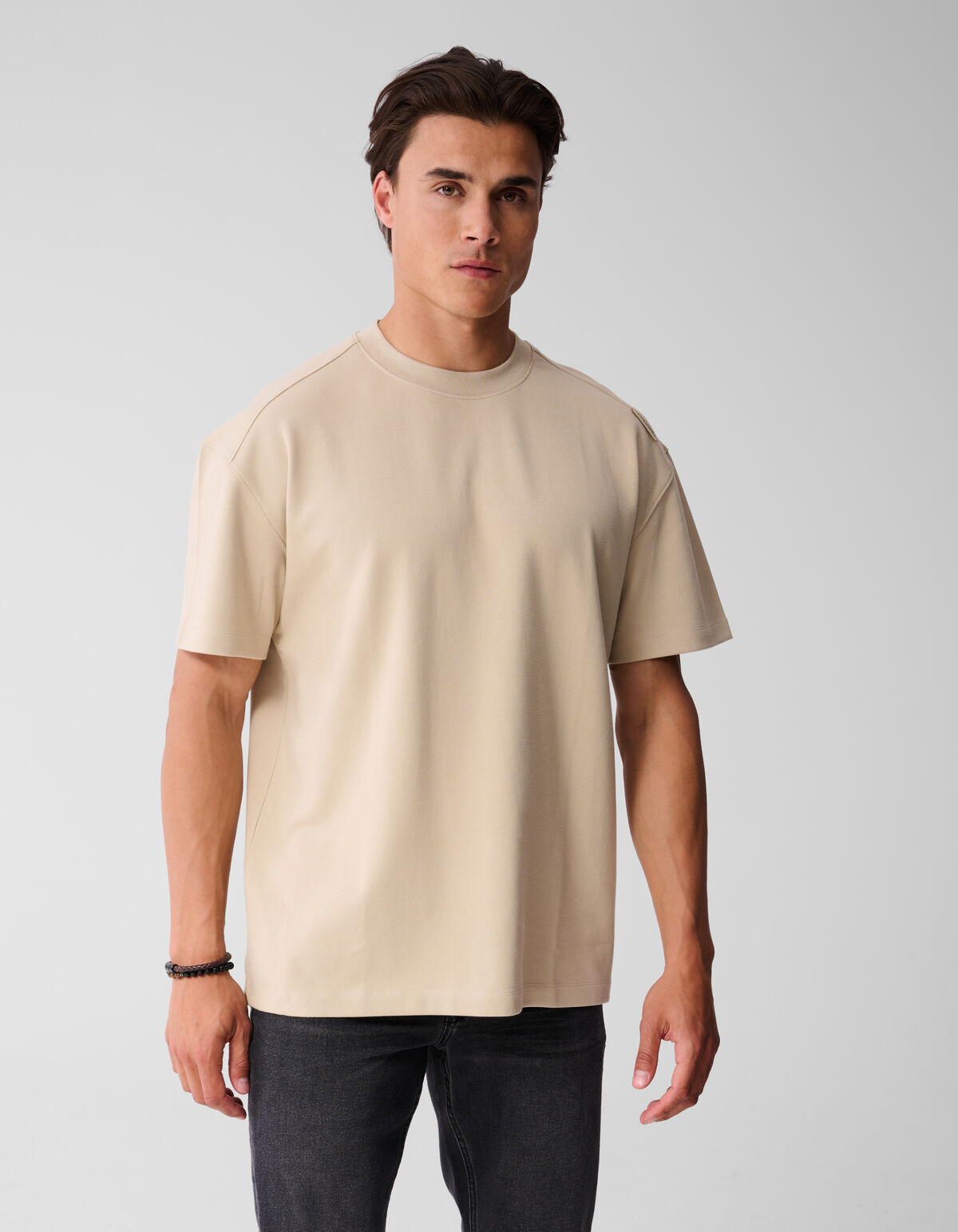 Label-T-Shirt Sand SHOEBY MEN