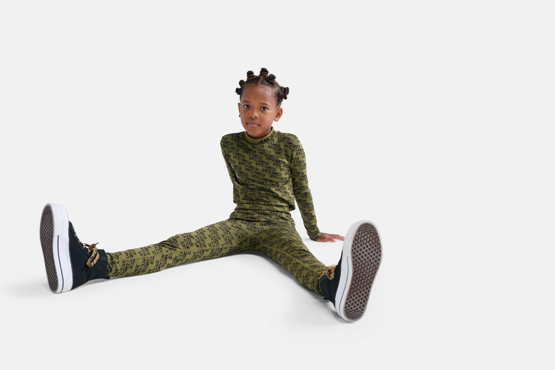 Leggings mit Druck Dunkelgrün SHOEBY GIRLS