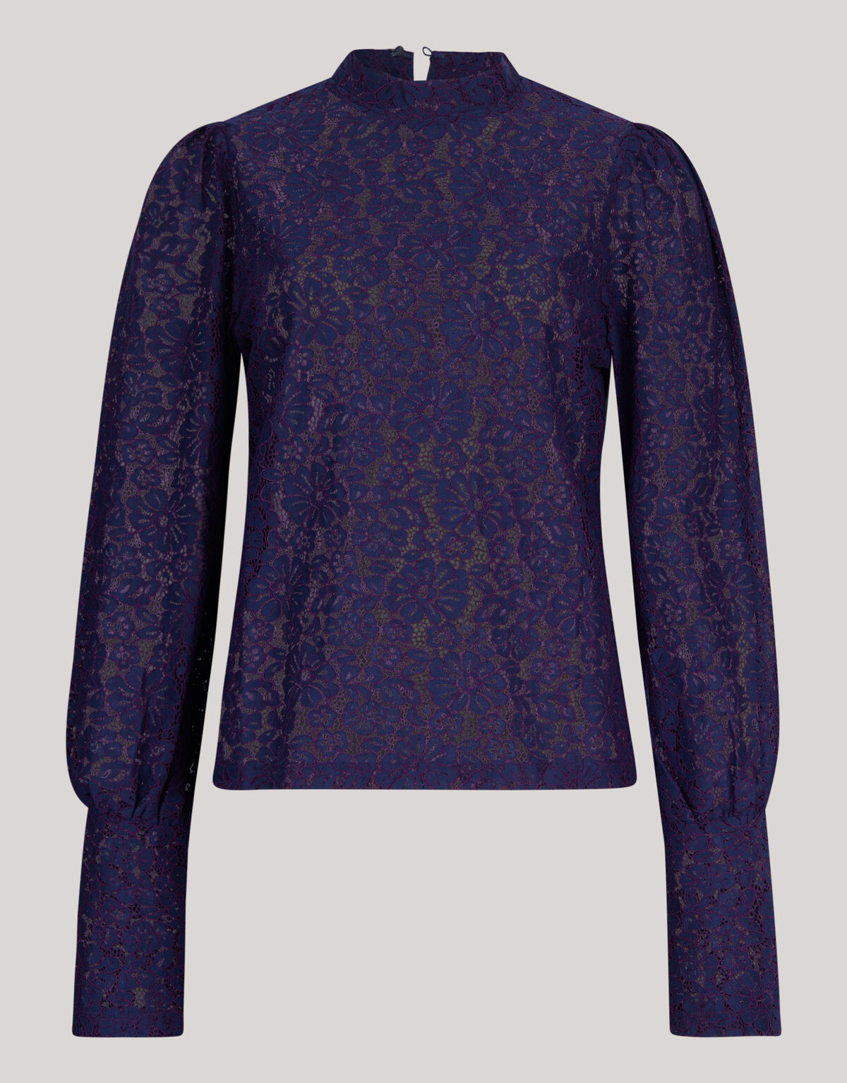 Zweifarbiges Oberteil Dunkelviolett SHOEBY WOMEN