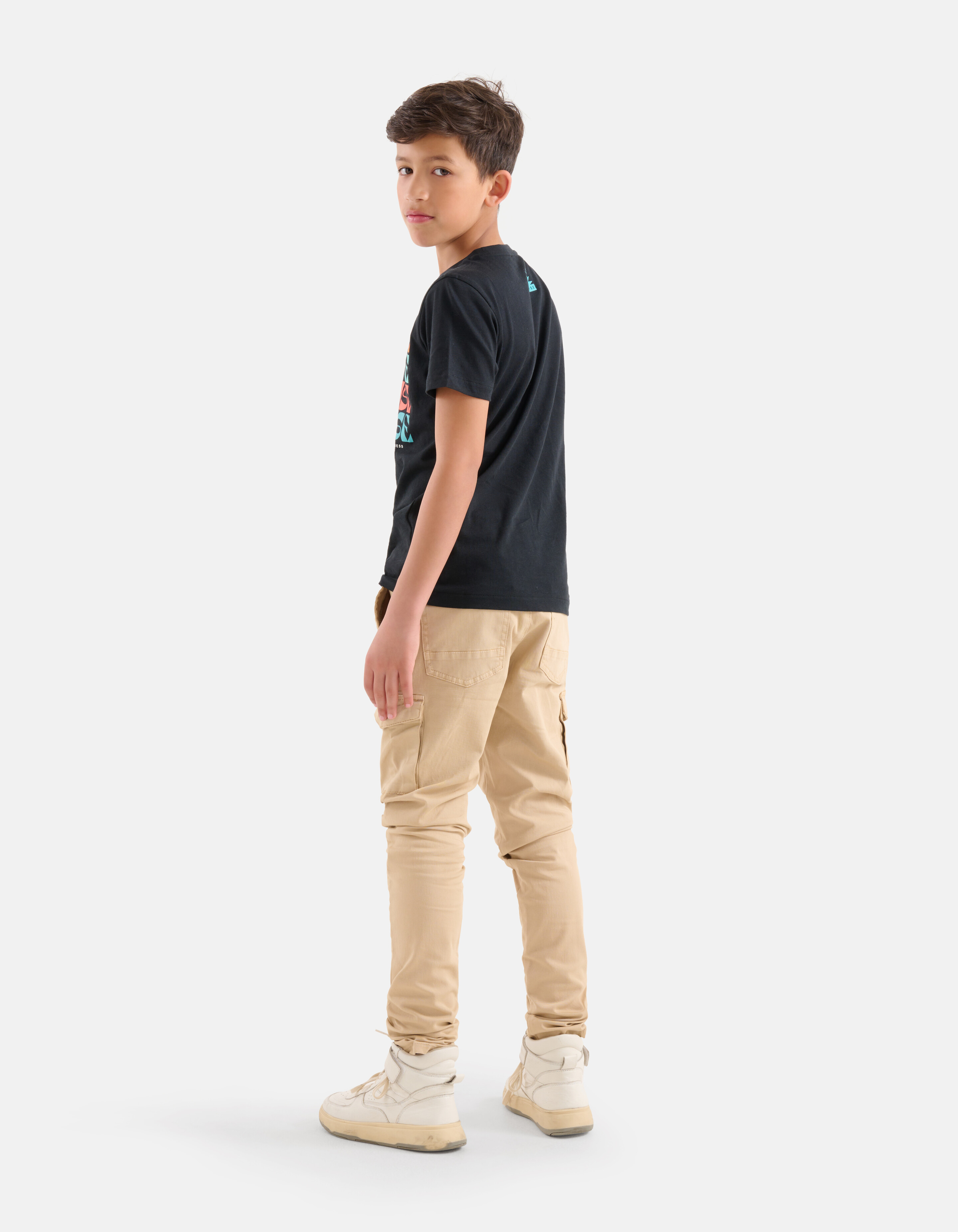 Print-T-Shirt Schwarz SHOEBY BOYS