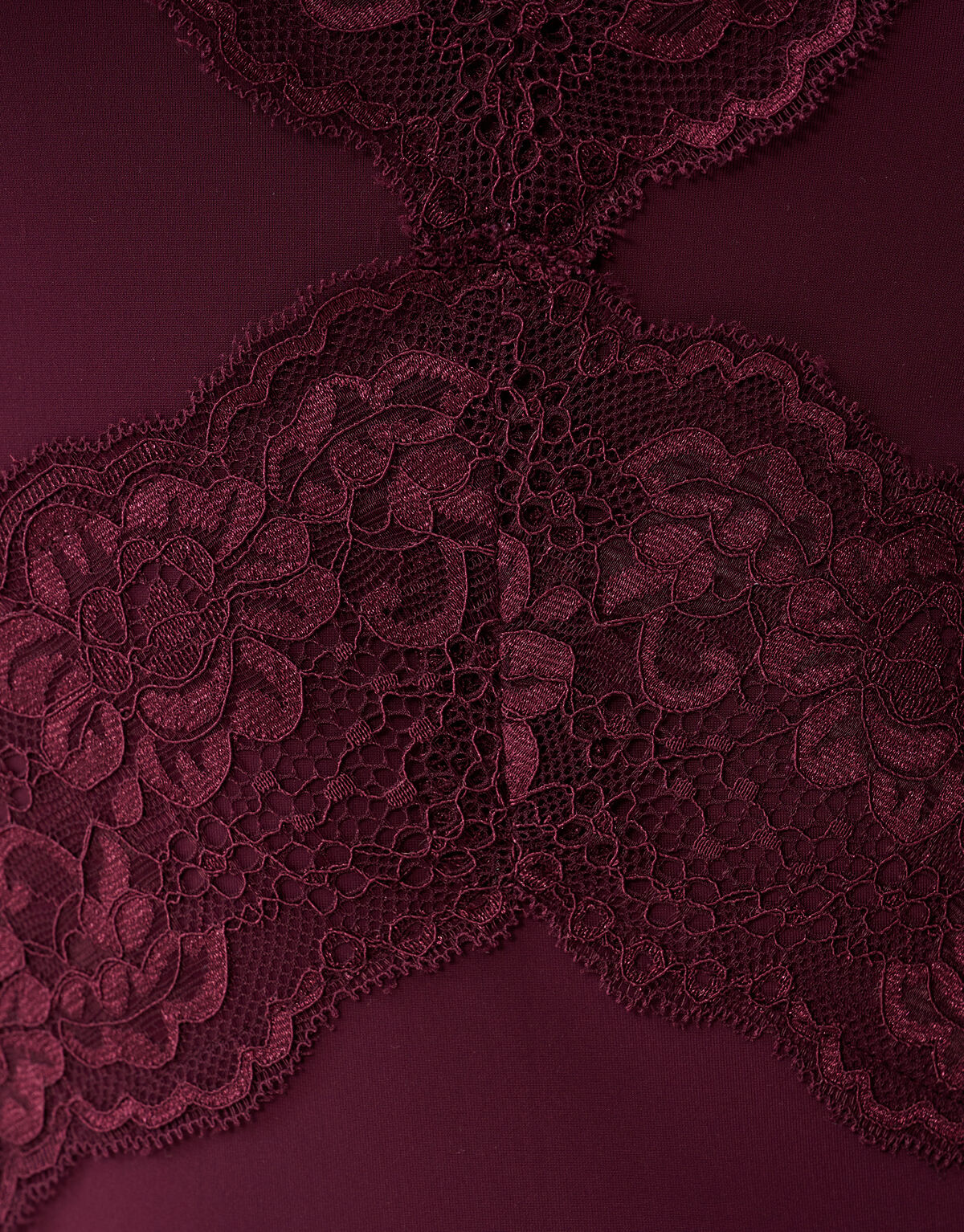 Kanten Body Dunkelrot SHOEBY WOMEN