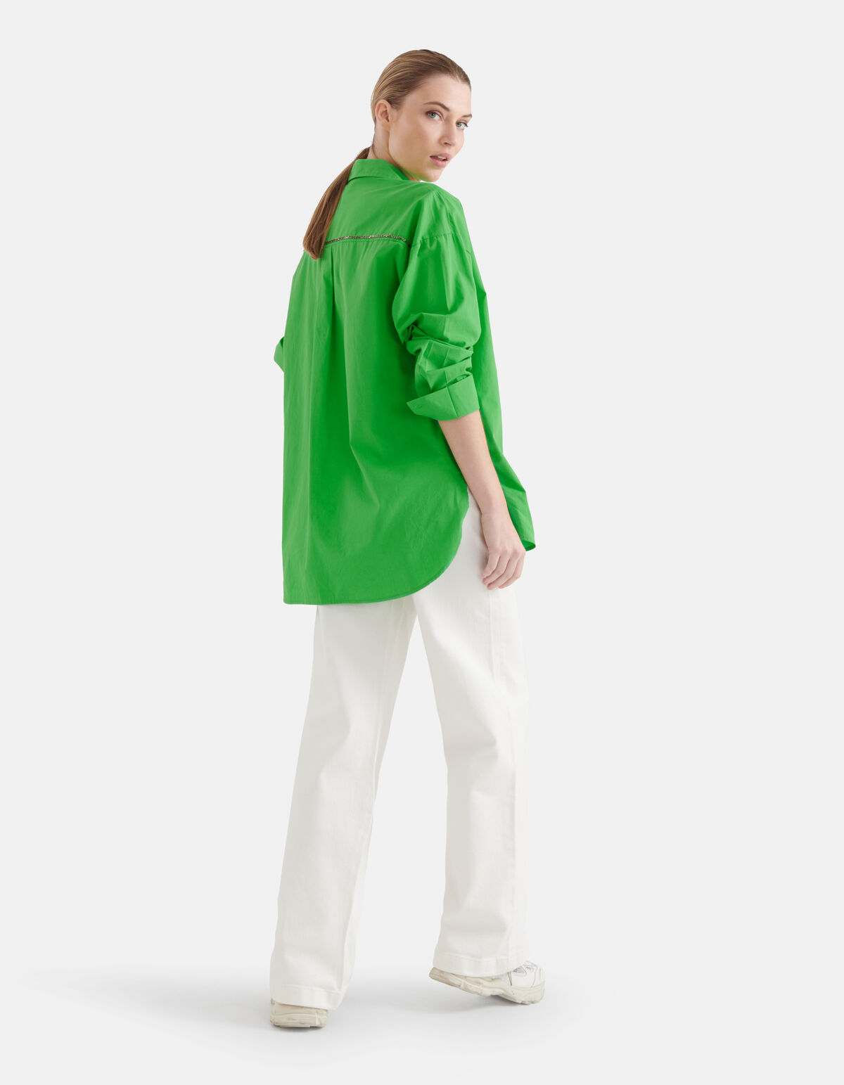 Popeline-Bluse Grün von Mieke SHOEBY WOMEN