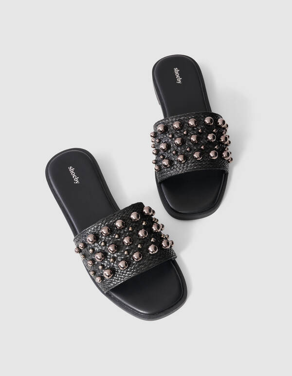 Charm Slipper Schwarz SHOEBY SHOES