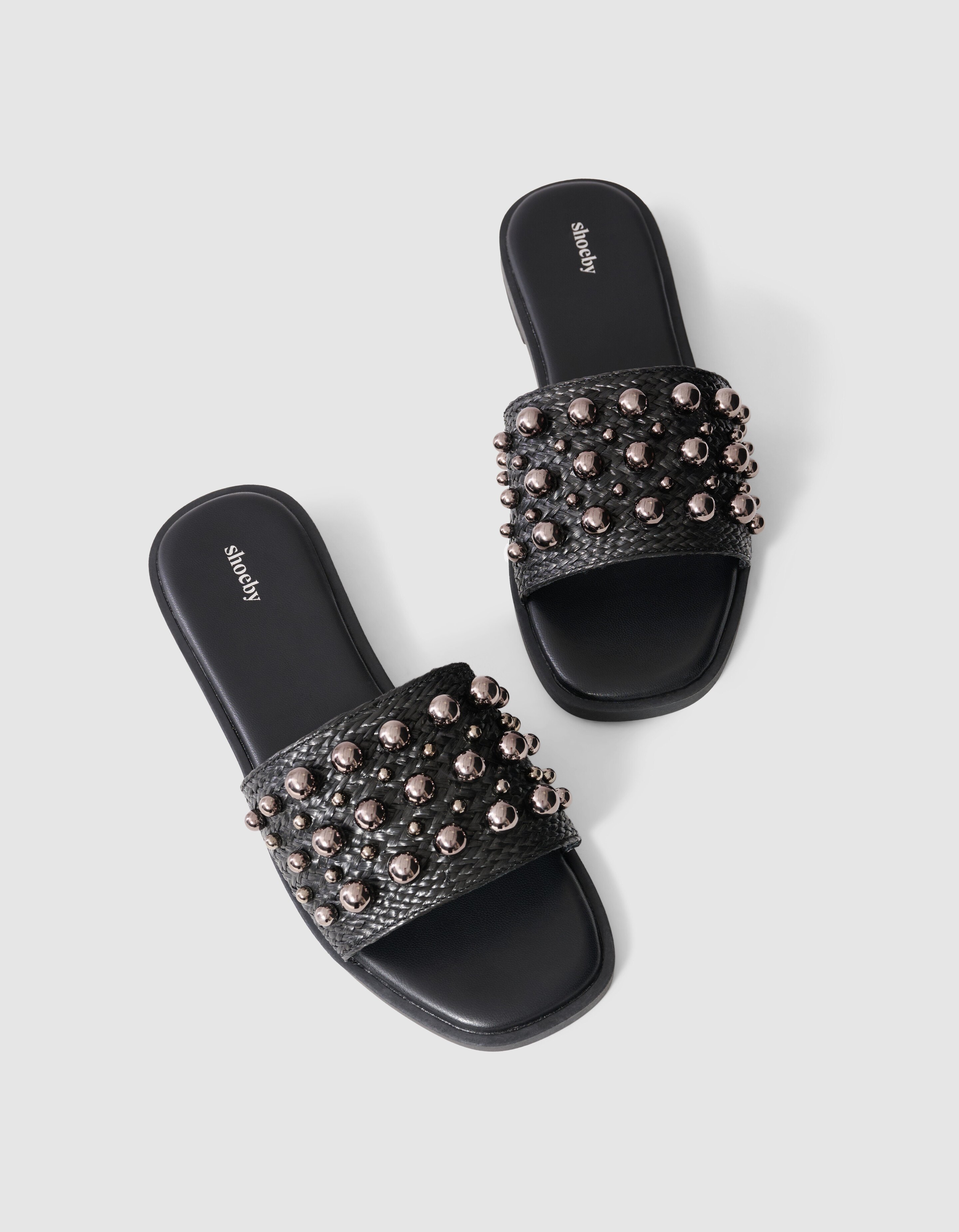 Charm Slipper Schwarz SHOEBY SHOES