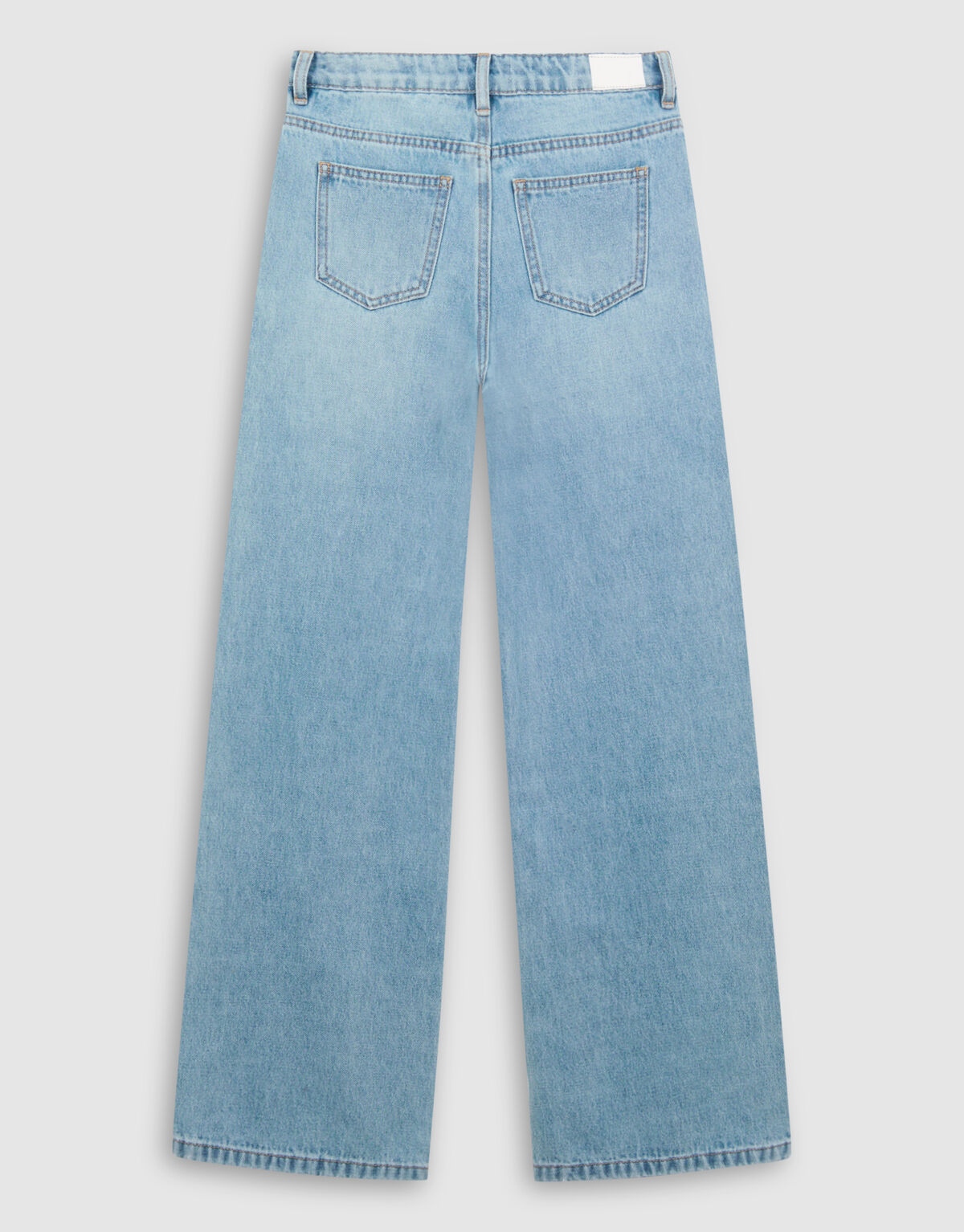 Flower Wide-Leg-Jeans Blau SHOEBY GIRLS