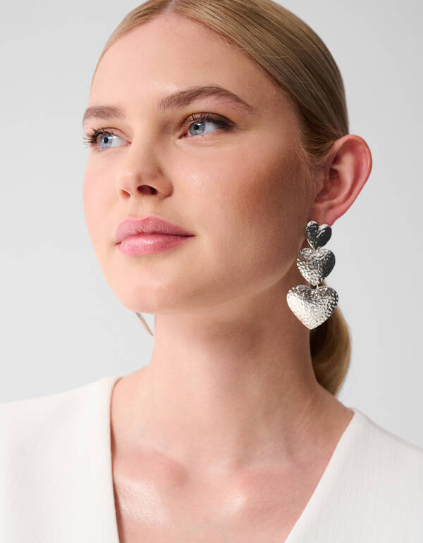 &Uuml;bergro&szlig;es Gilet Off White SHOEBY WOMEN