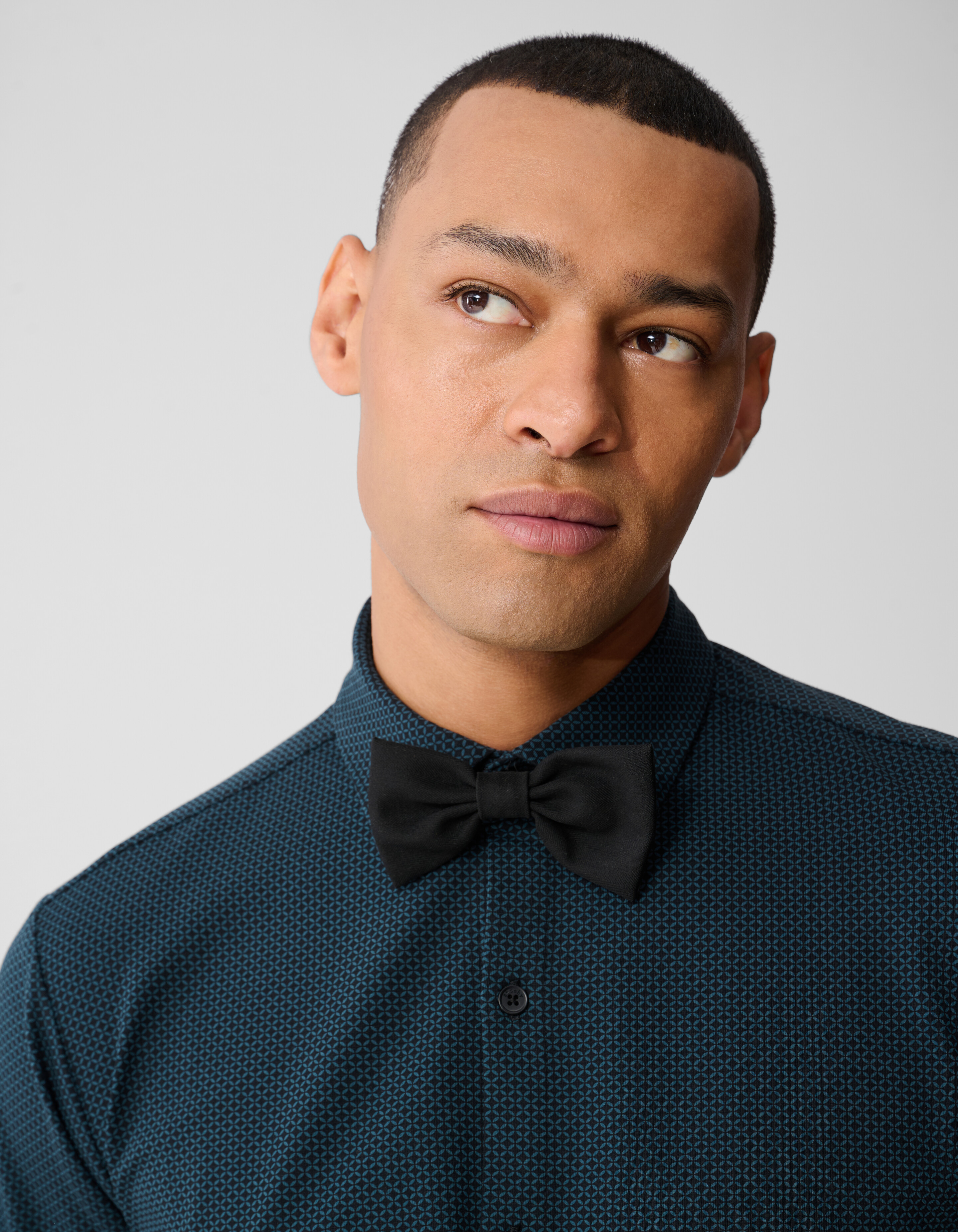 Printed Logo Hemd Dunkelgrün SHOEBY MEN