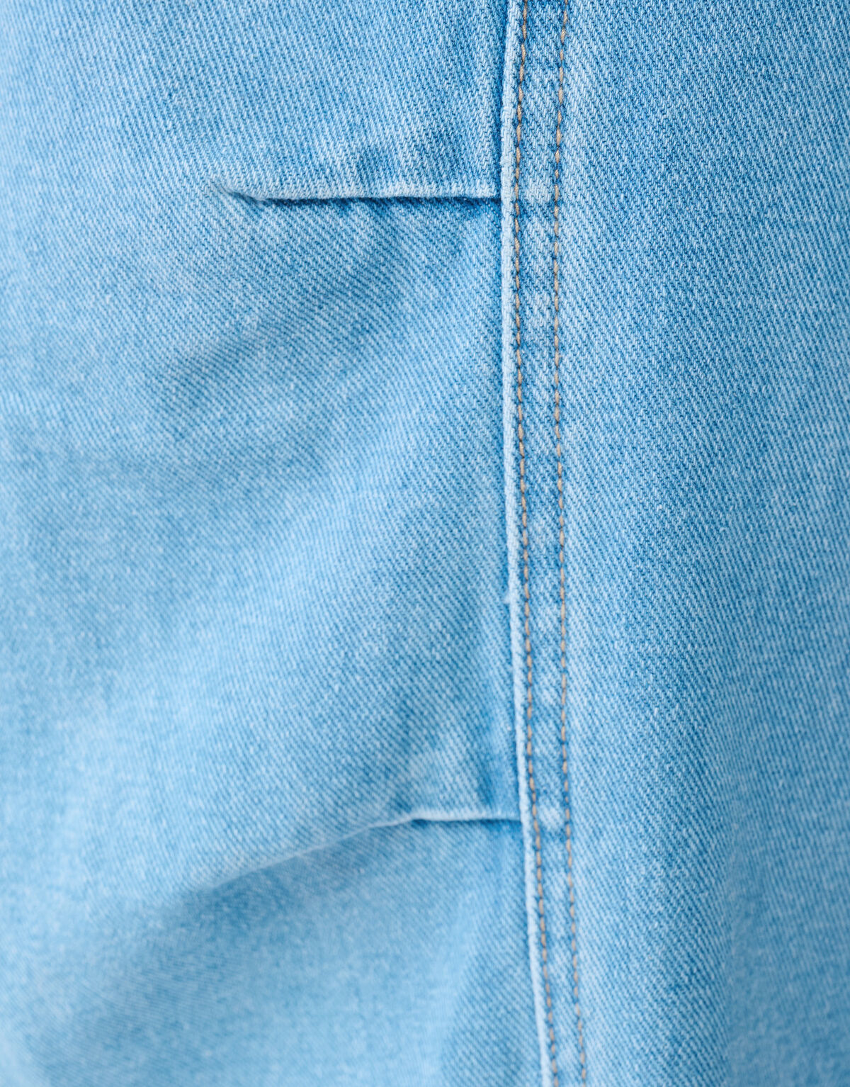 Faltenhose Baggy Fit Jeans Hellblau SHOEBY WOMEN