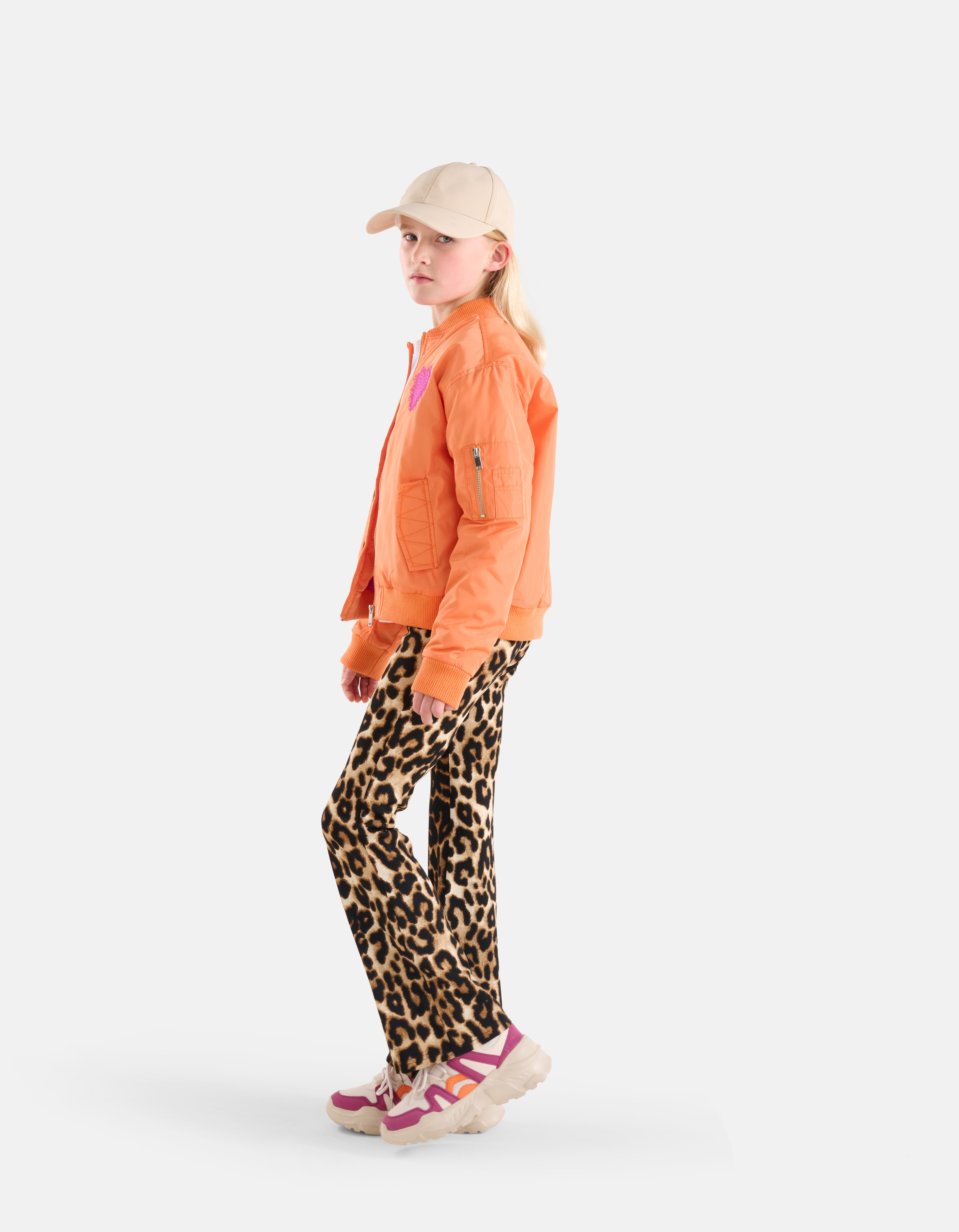 Bomberjacke Orange SHOEBY GIRLS