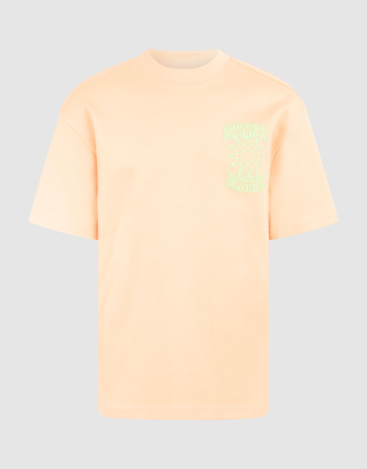 Tropisches Kunstwerk T-shirt Hell Orange SHOEBY BOYS