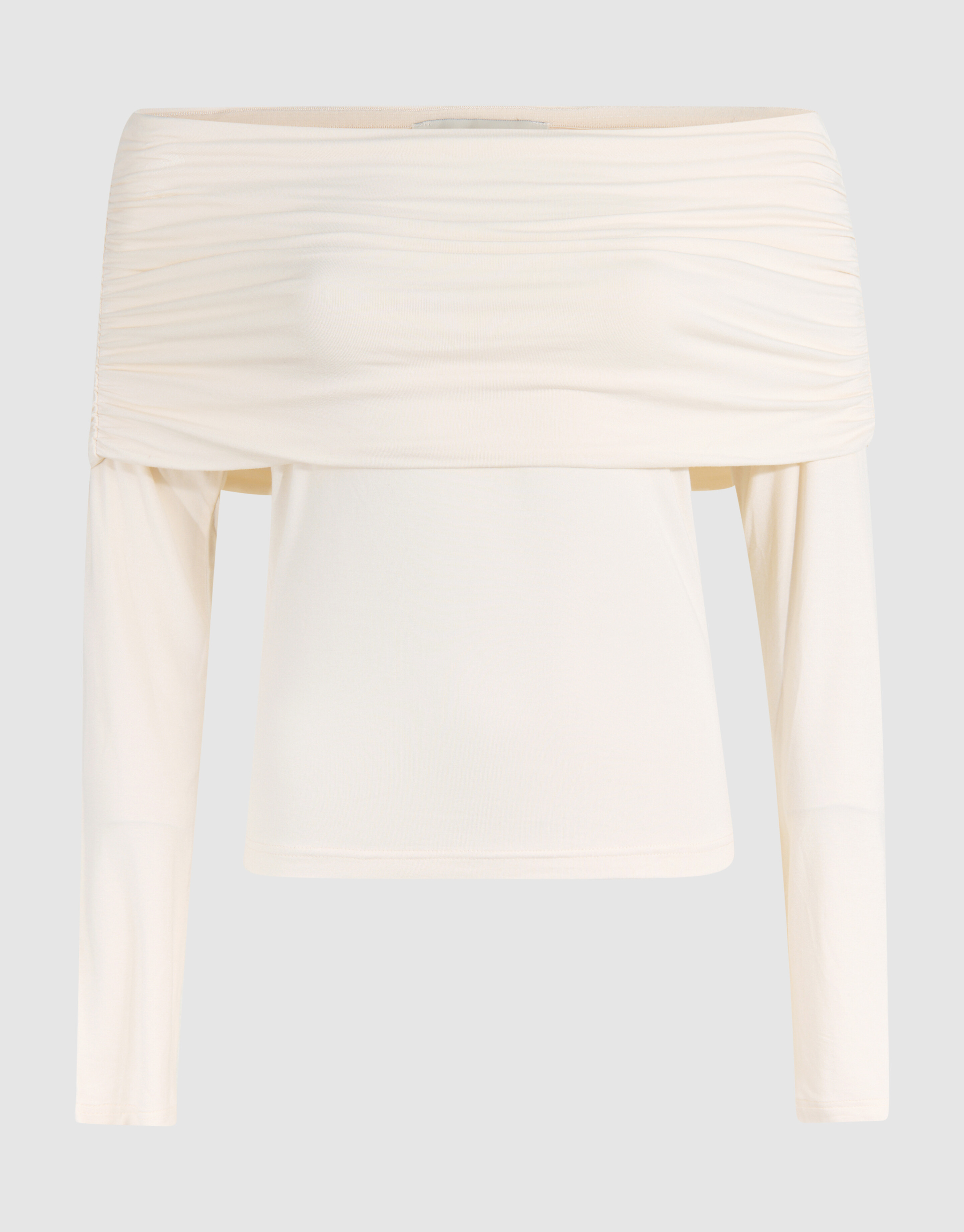 Schulterfreies Top Off White By Fred SHOEBY WOMEN