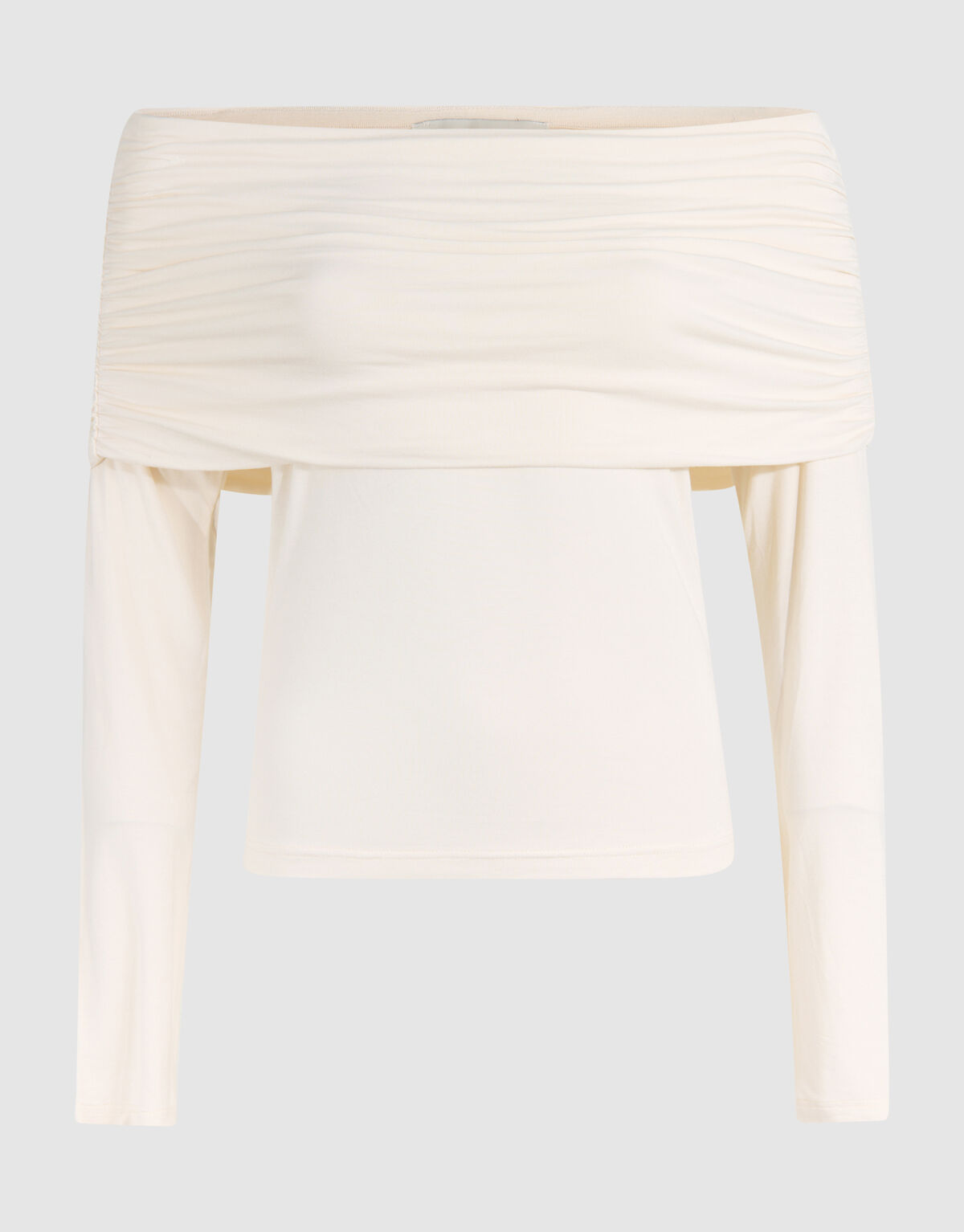 Schulterfreies Top Off White By Fred SHOEBY WOMEN