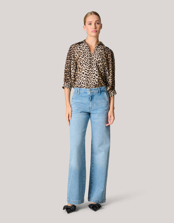 Wide Leg Jeans Mediumstone SHOEBY WOMEN