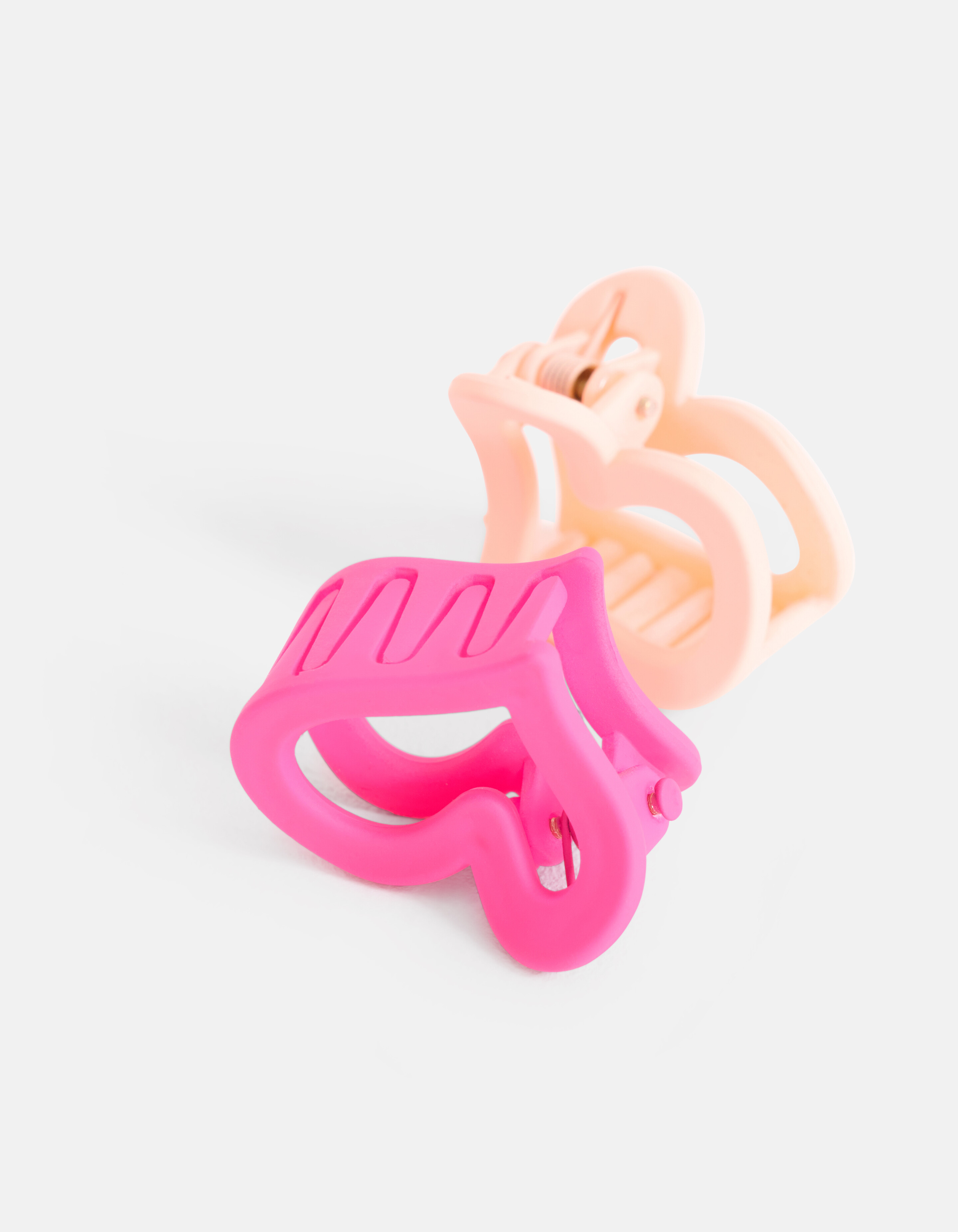 Herzen Haarspange Set Rosa SHOEBY ACCESSOIRES