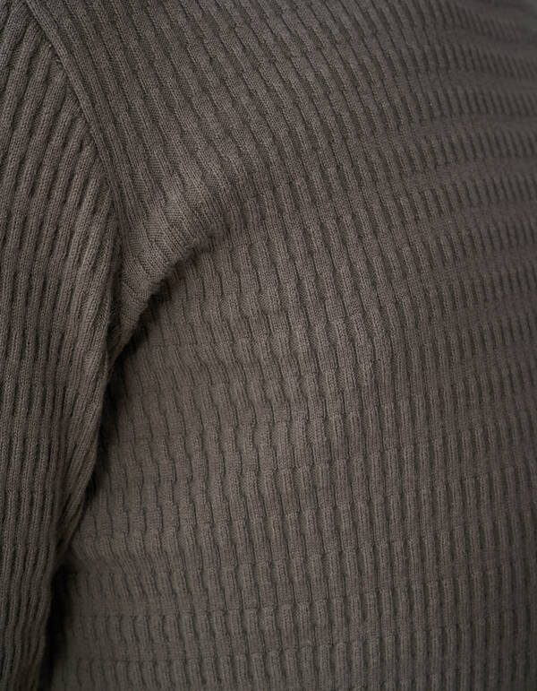 Strukturpullover Dunkelgrün SHOEBY MEN