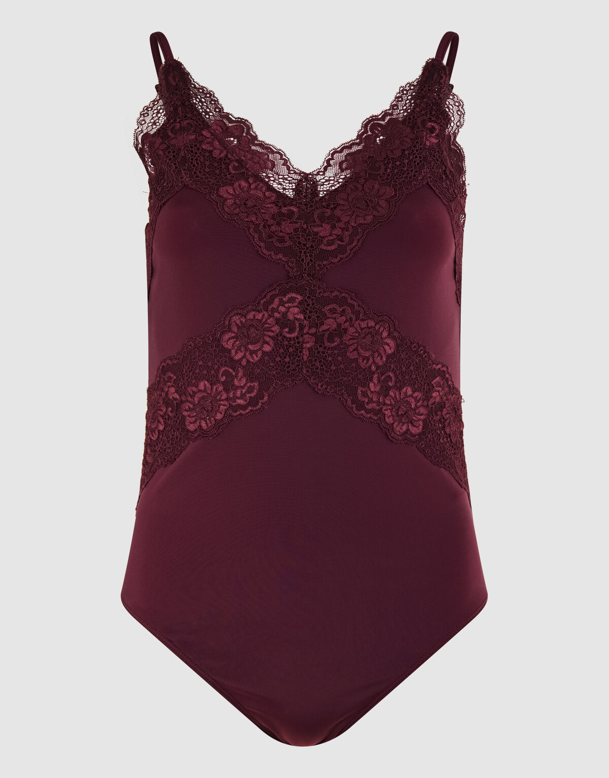 Kanten Body Dunkelrot SHOEBY WOMEN