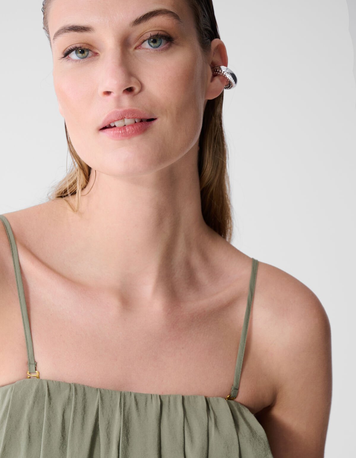 Gefaltete Oberseite Hellgr&uuml;n Bei Lonneke SHOEBY WOMEN