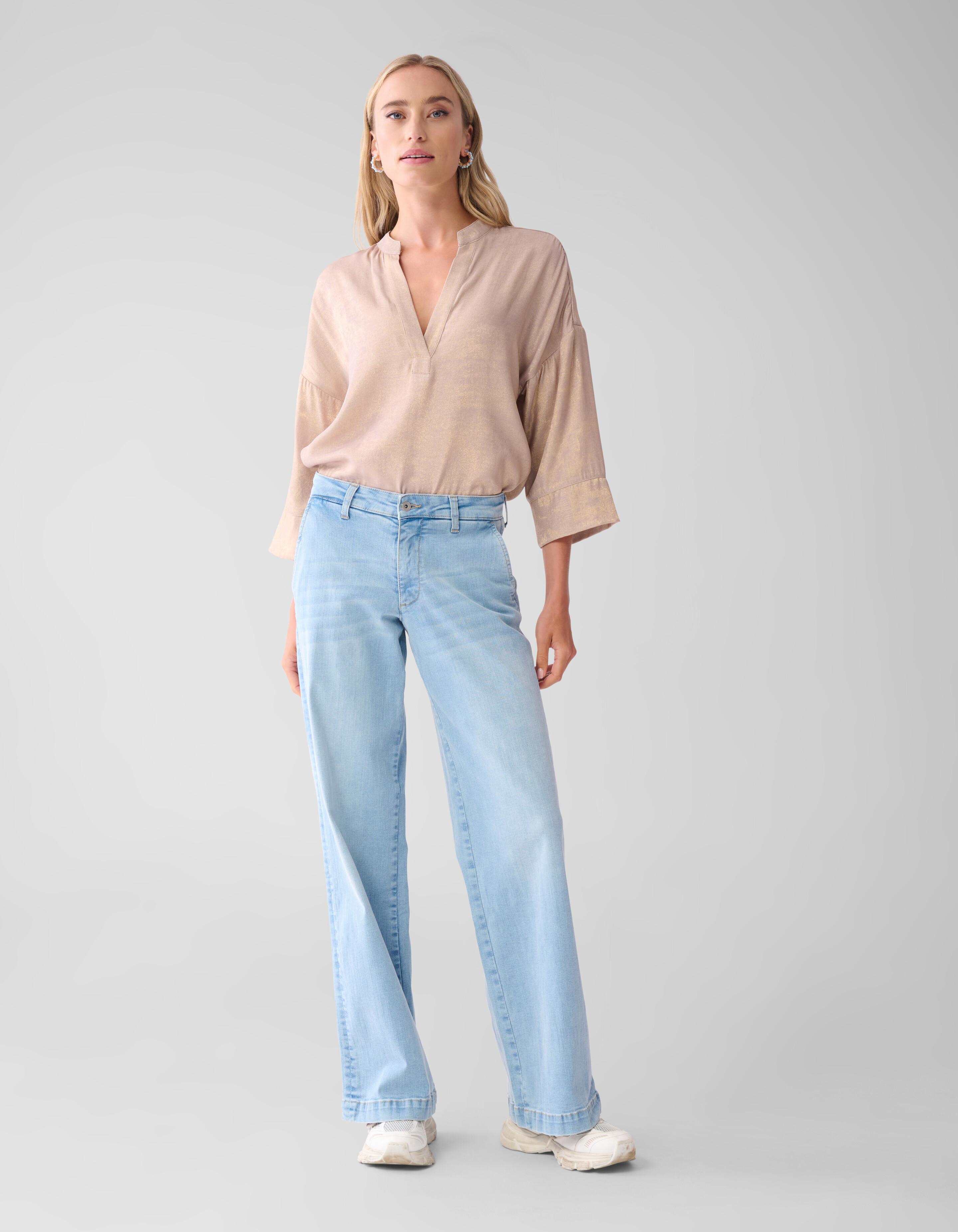 Shine Weite Bluse gold SHOEBY WOMEN