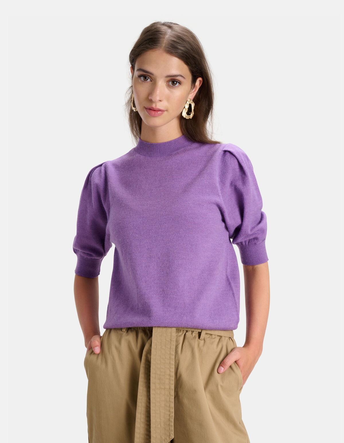 Poffsleeve-Strick-Top SHOEBY WOMEN