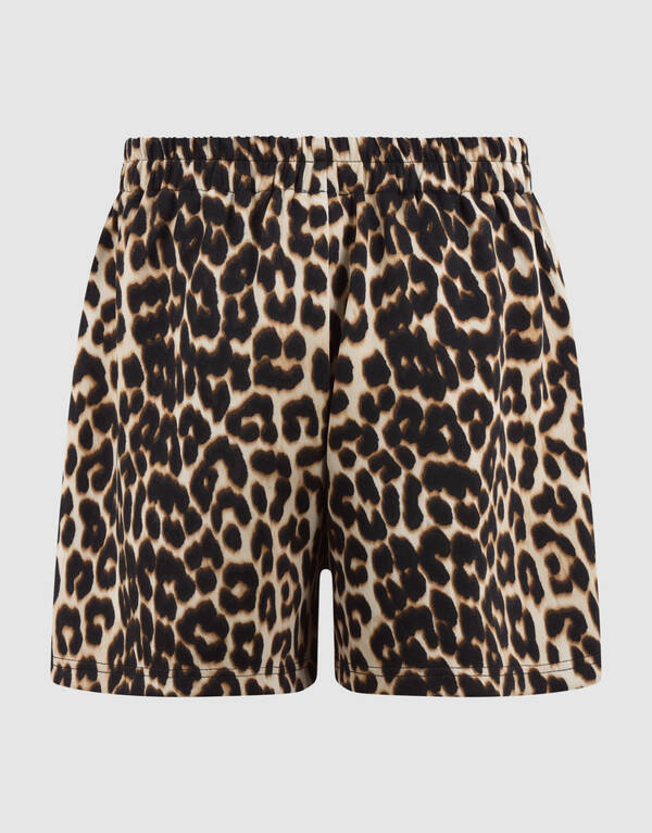 Leopardenshorts Braun SHOEBY GIRLS