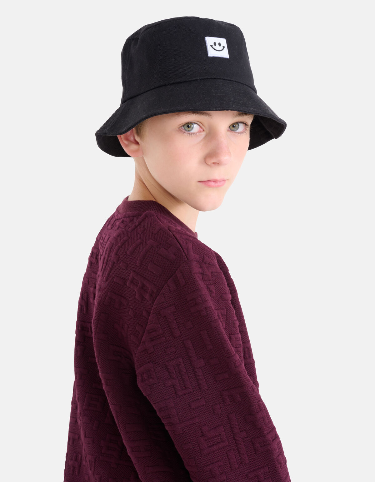 Struktur Pullover Bordeaux SHOEBY BOYS