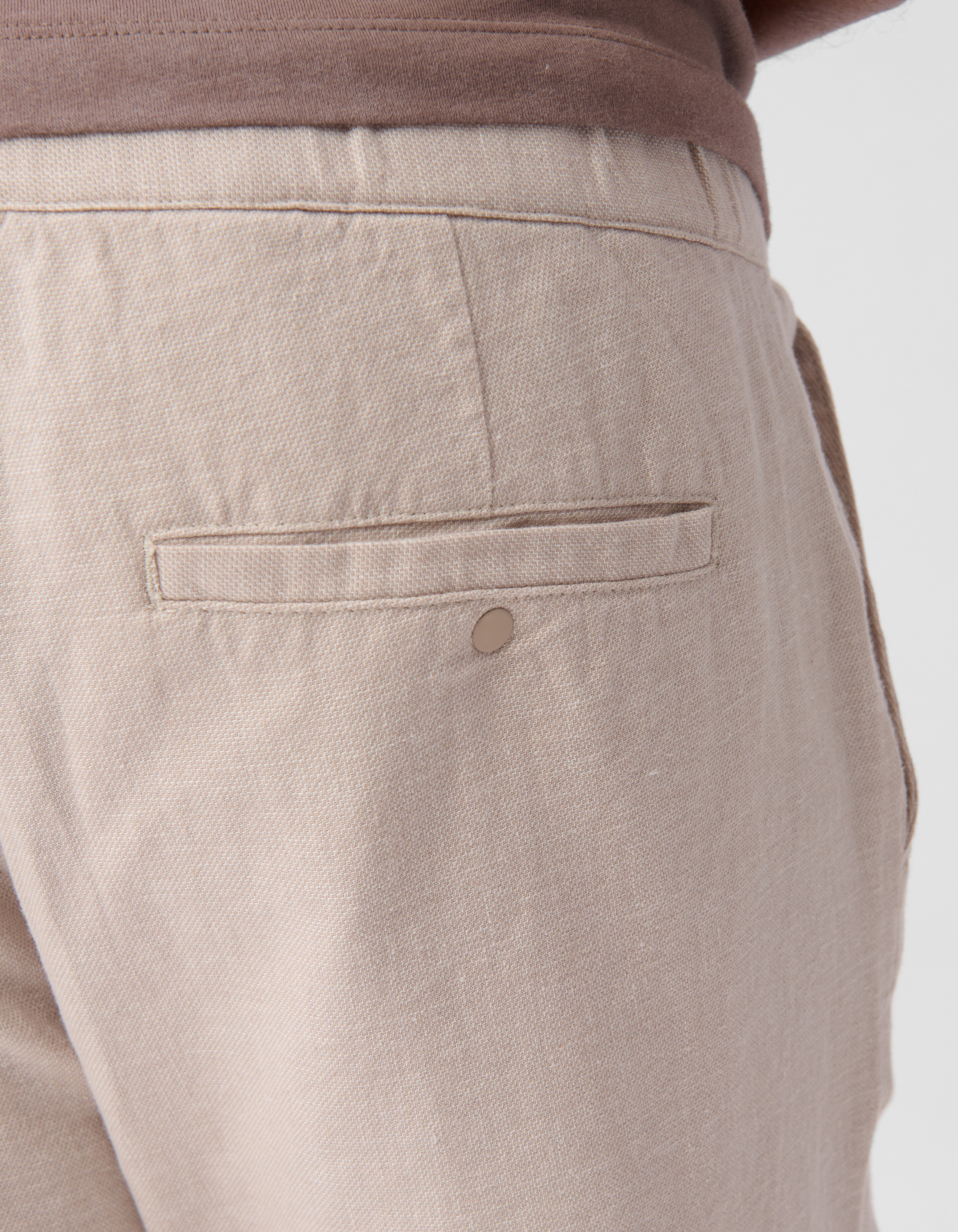 Leinenhosen Beige SHOEBY MEN