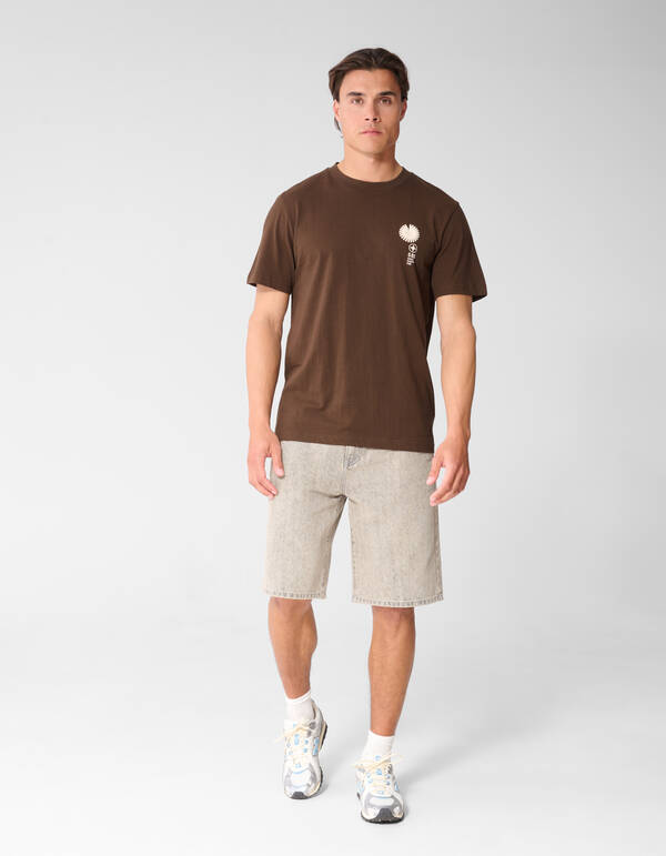 Radar Artwork T-Shirt Dunkelbraun SHOEBY MEN