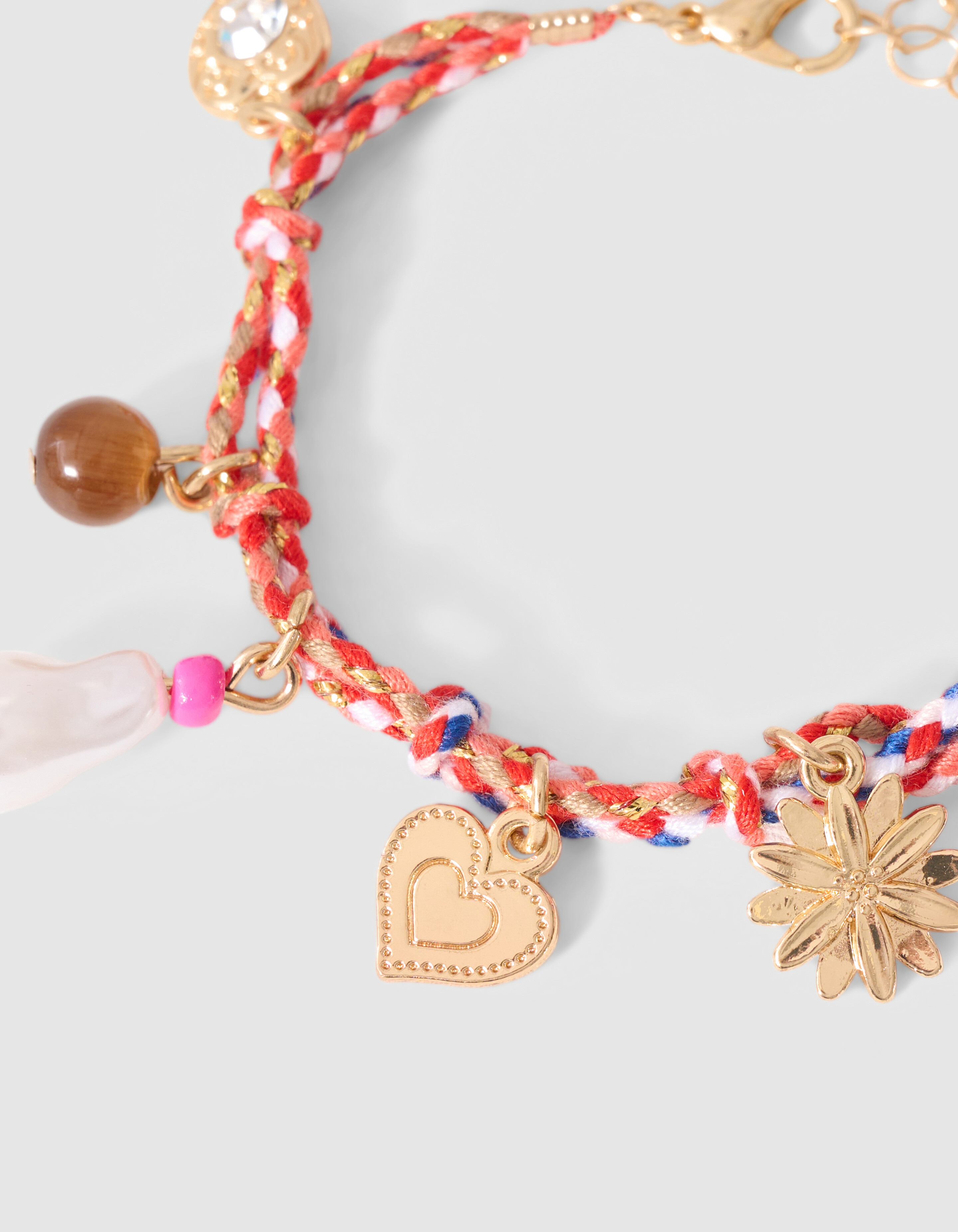 Charm-Armband Orange SHOEBY ACCESSOIRES