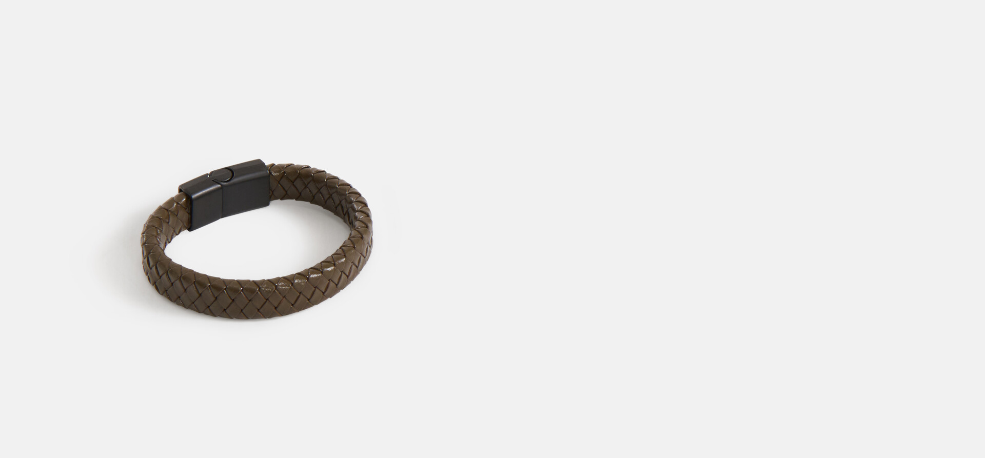 Lederarmband Dunkelgrün SHOEBY ACCESSOIRES