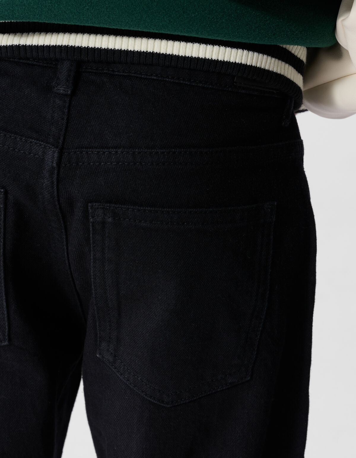 Baggy Fit Jeans Schwarz SHOEBY BOYS