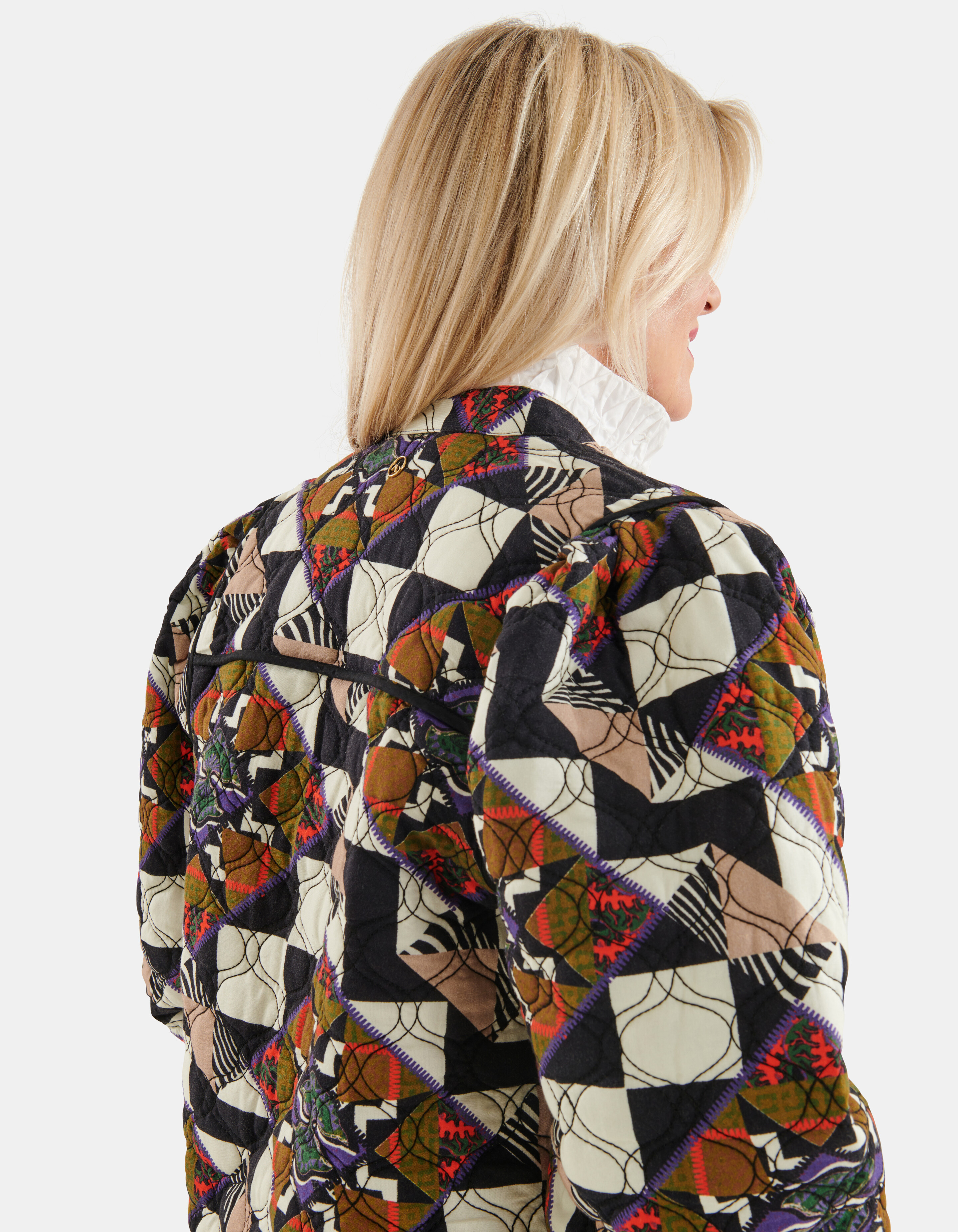 Gesteppte Stickerei-Jacke Off White von Lonneke SHOEBY WOMEN
