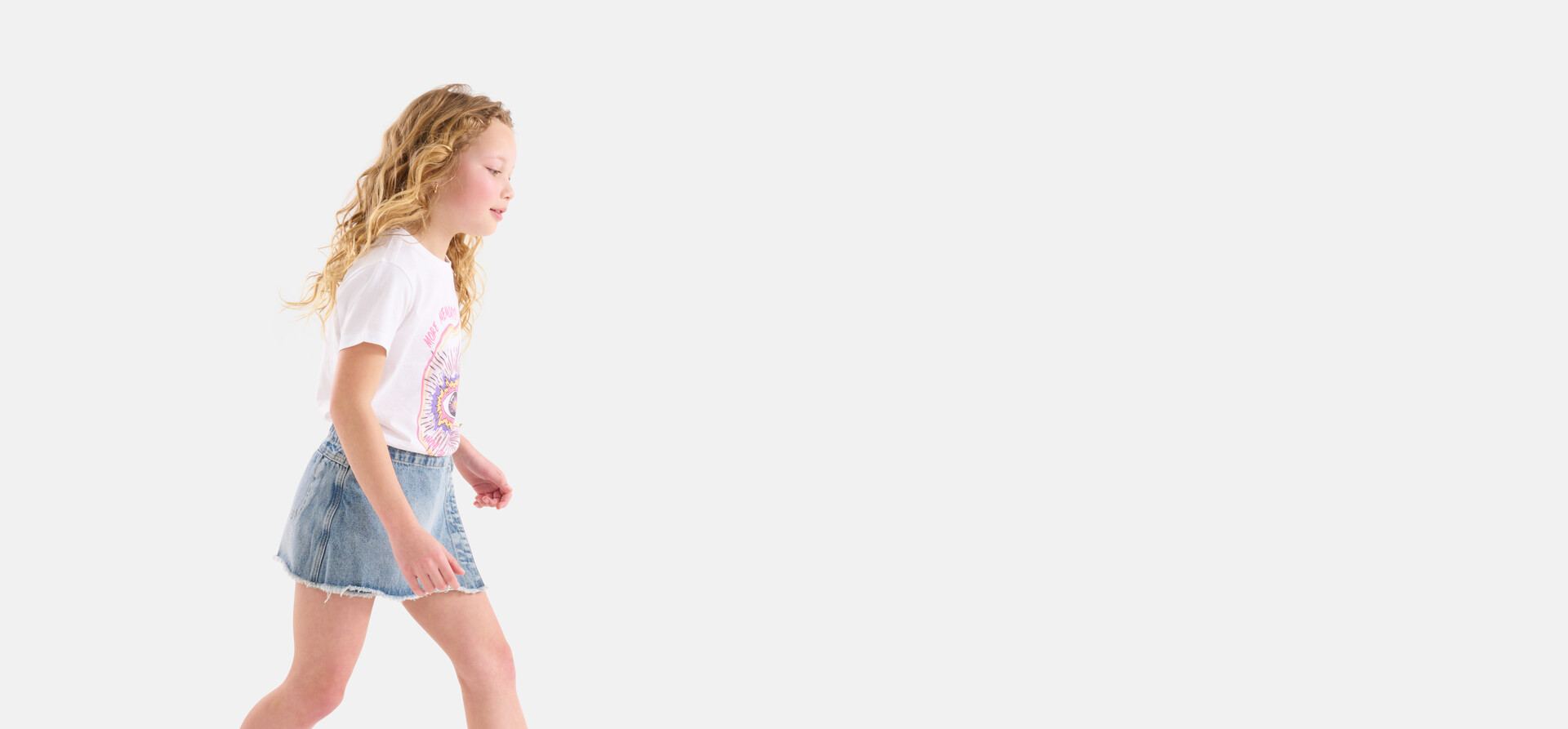 Artwork T-shirt Weiß SHOEBY GIRLS