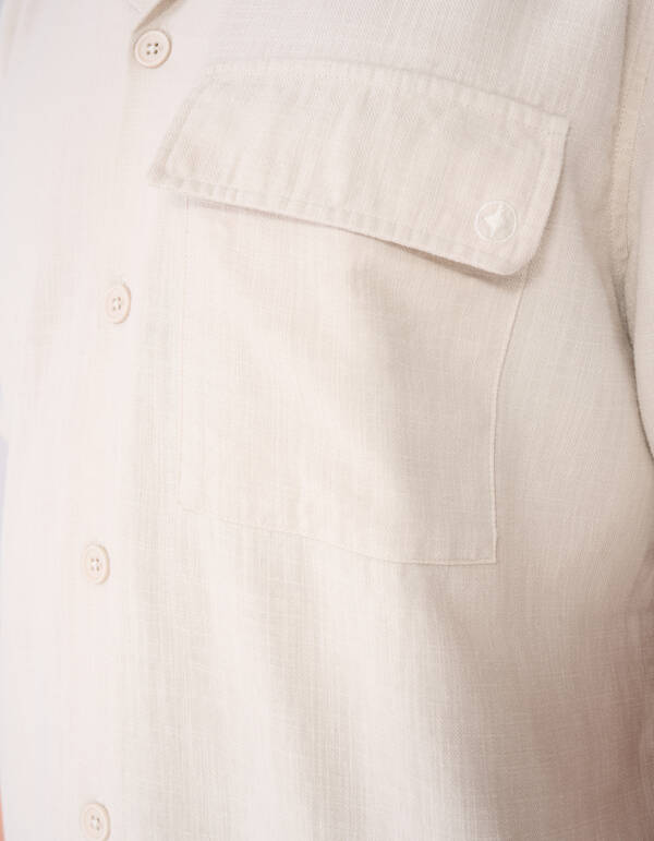 Leinenhemd Hellgrau SHOEBY MEN