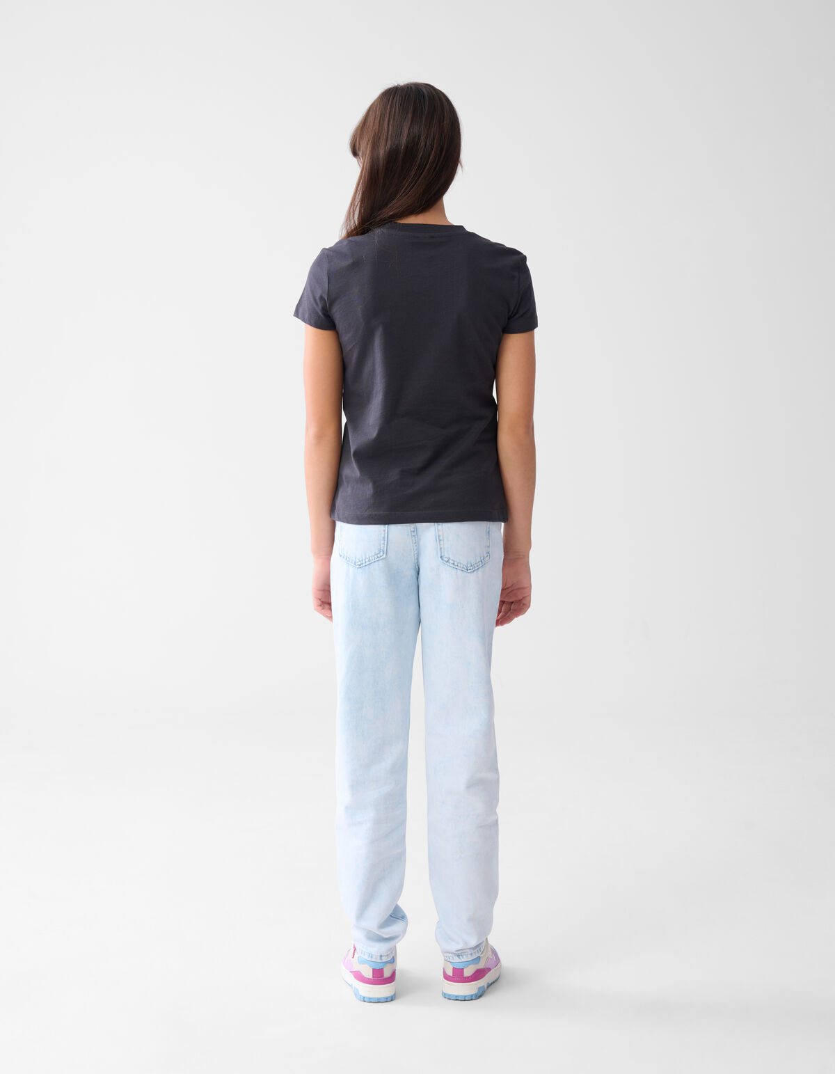 Artwork T-shirt Dunkelgrau SHOEBY GIRLS