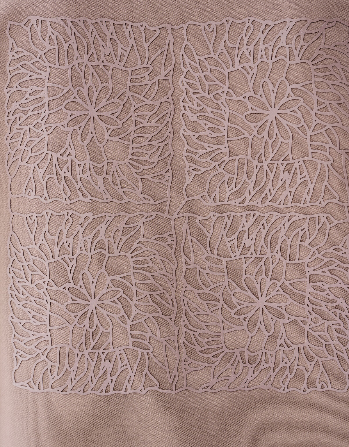 Gehäkeltes T-shirt Hellbraun SHOEBY MEN