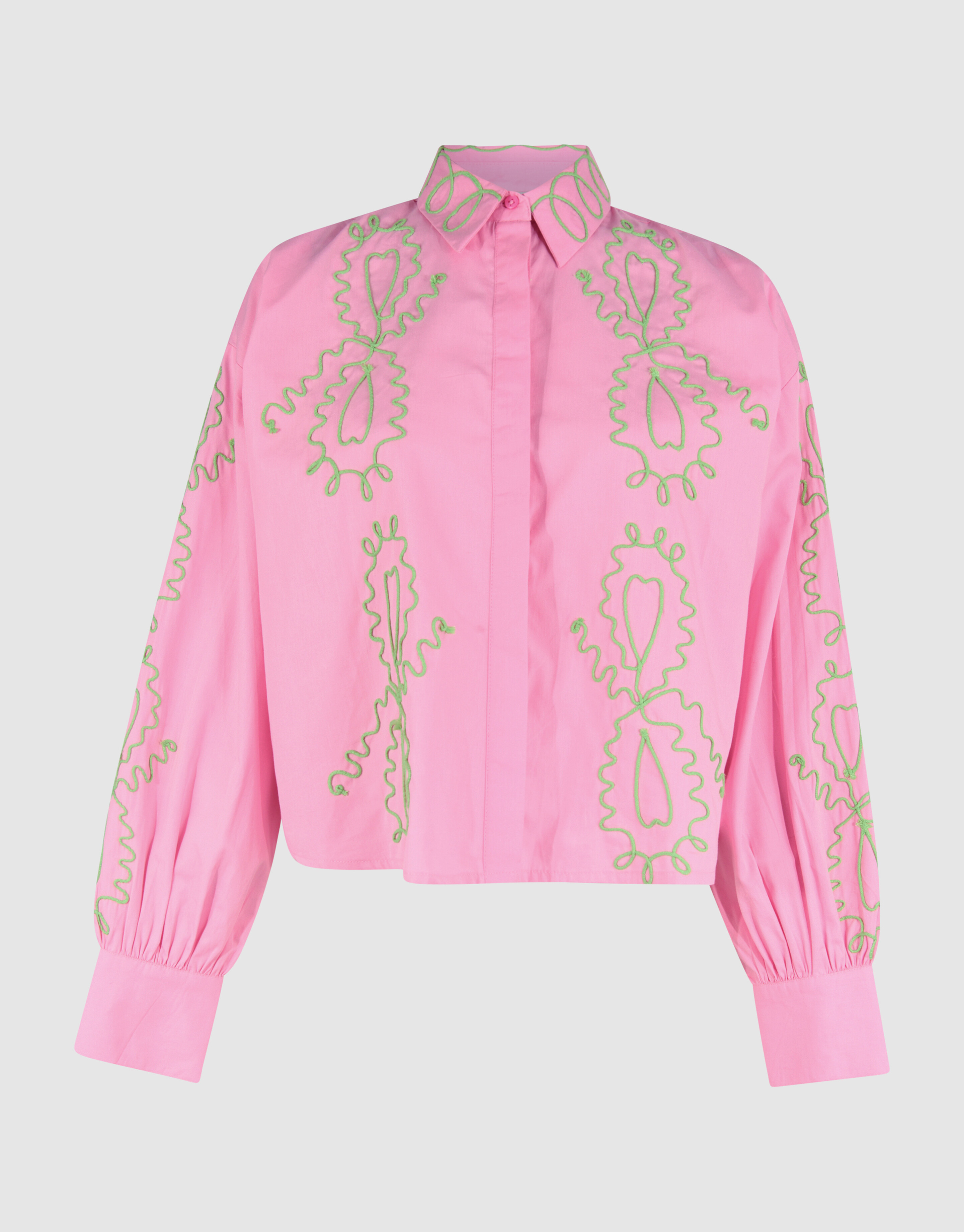Gekürzte Bluse Rosa SHOEBY WOMEN