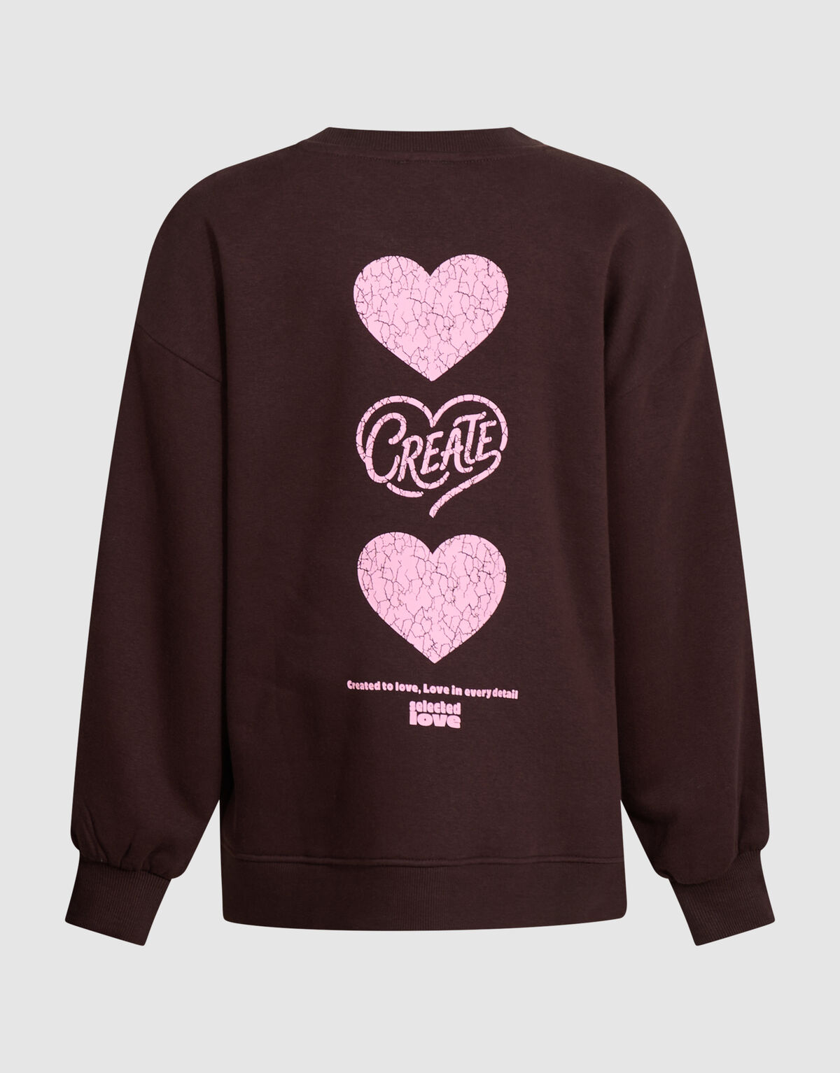 Baseball Artwork Sweatshirt Braun SHOEBY GIRLS